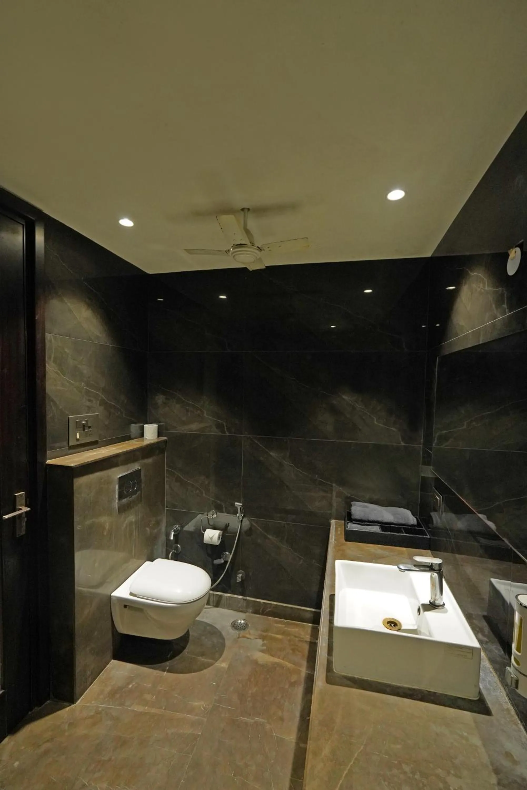 Toilet in KRYC Luxury Living near Indraprastha Apollo Hospital