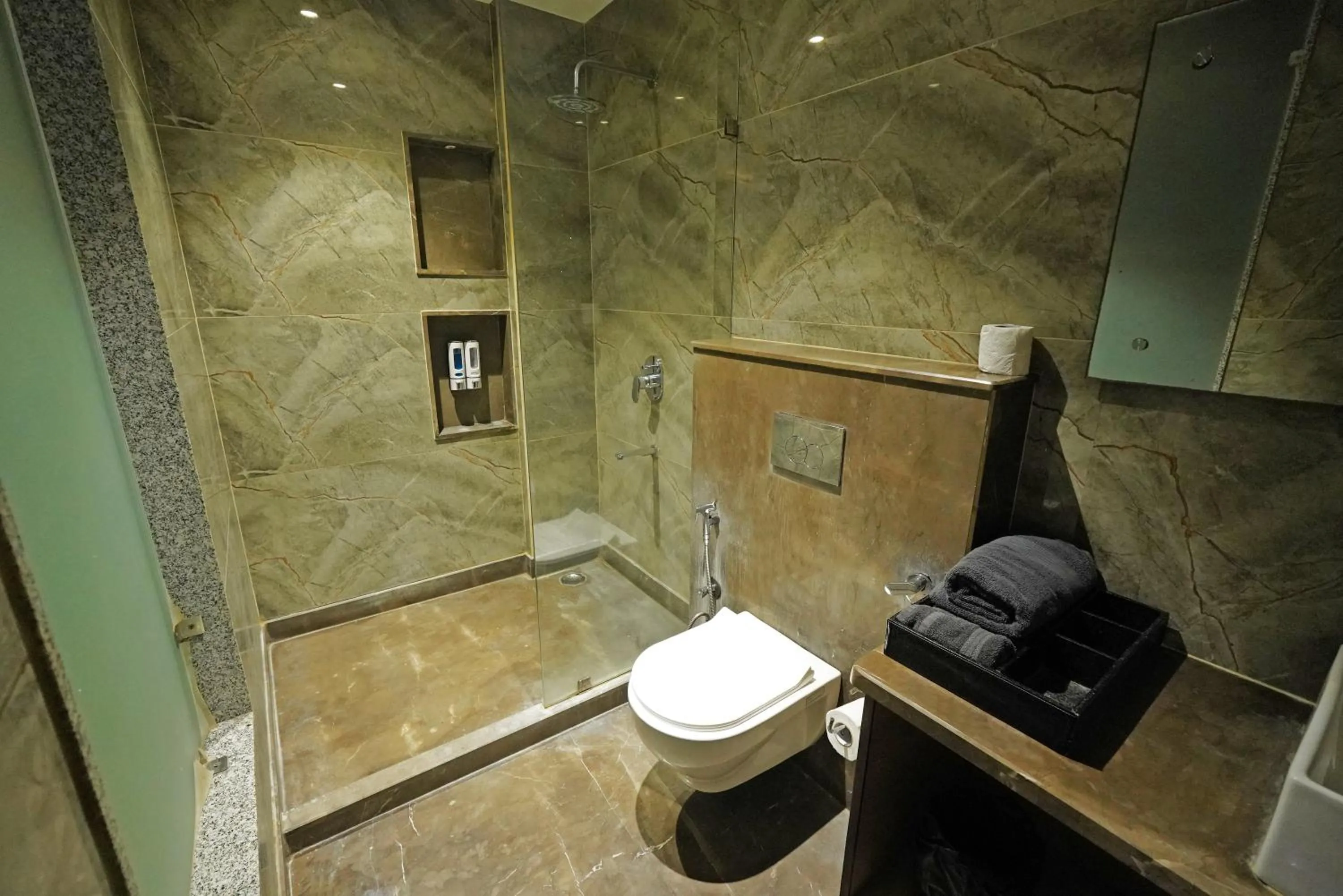 Bathroom in KRYC Luxury Living near Indraprastha Apollo Hospital
