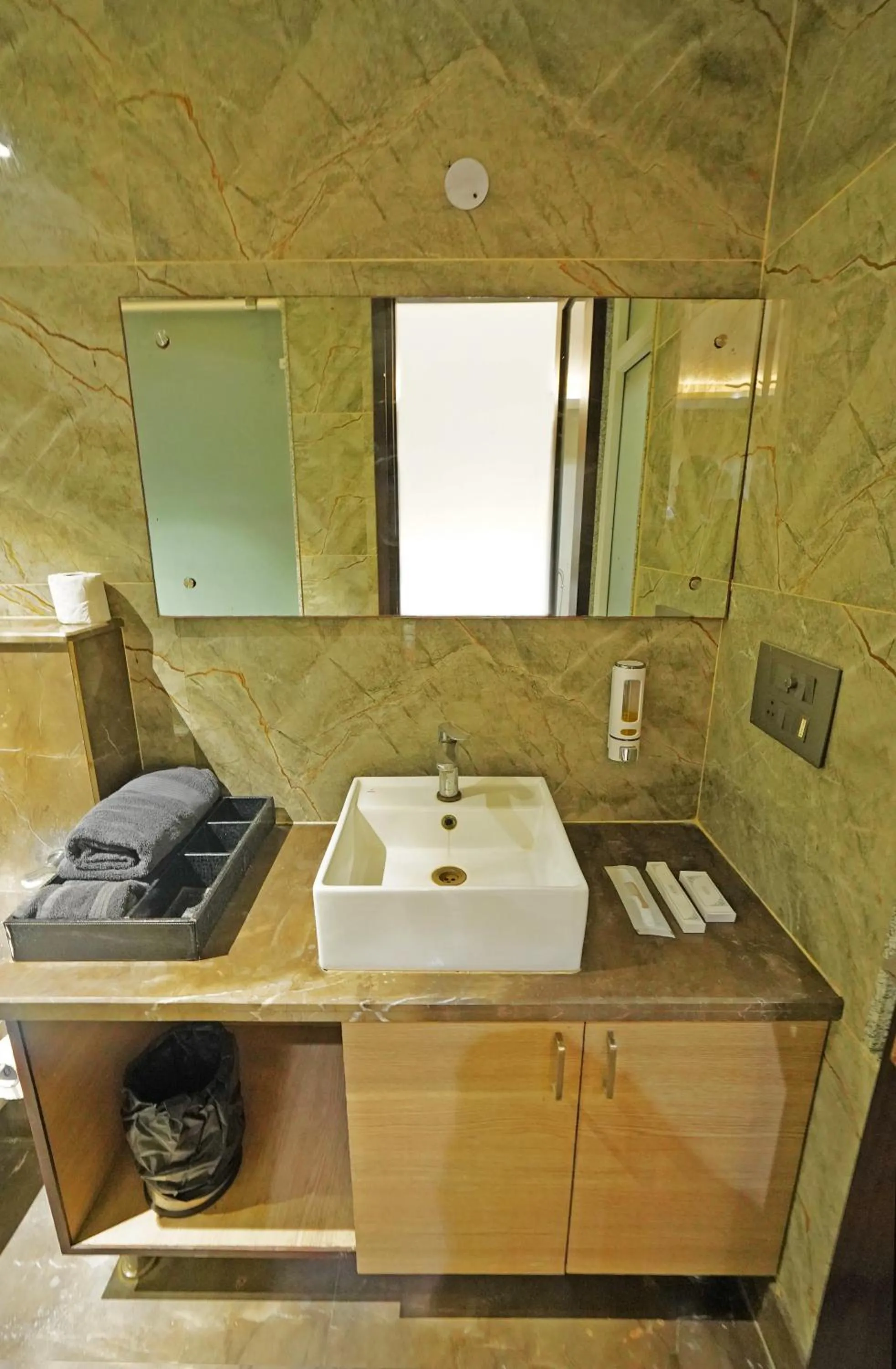 Bathroom in KRYC Luxury Living near Indraprastha Apollo Hospital