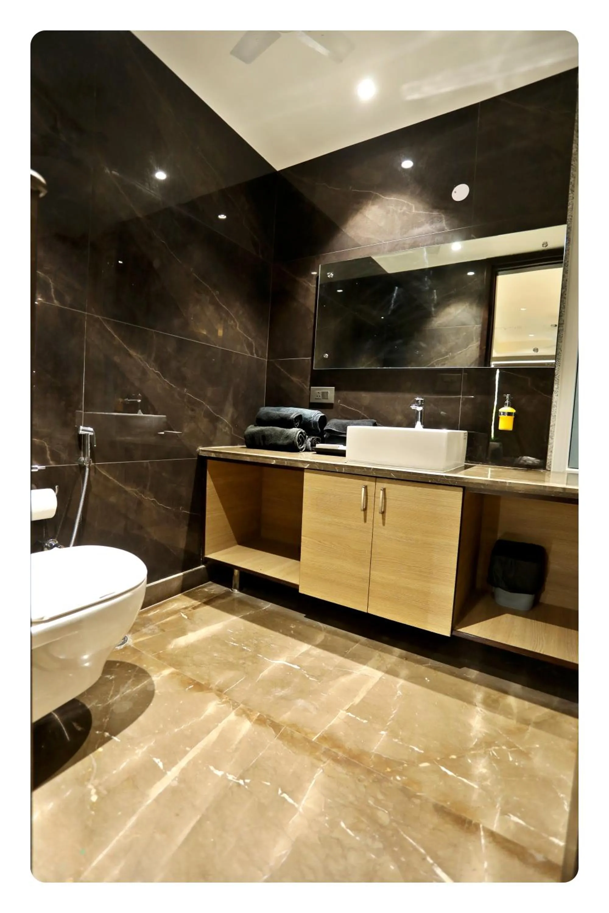 Bathroom in KRYC Luxury Living near Indraprastha Apollo Hospital