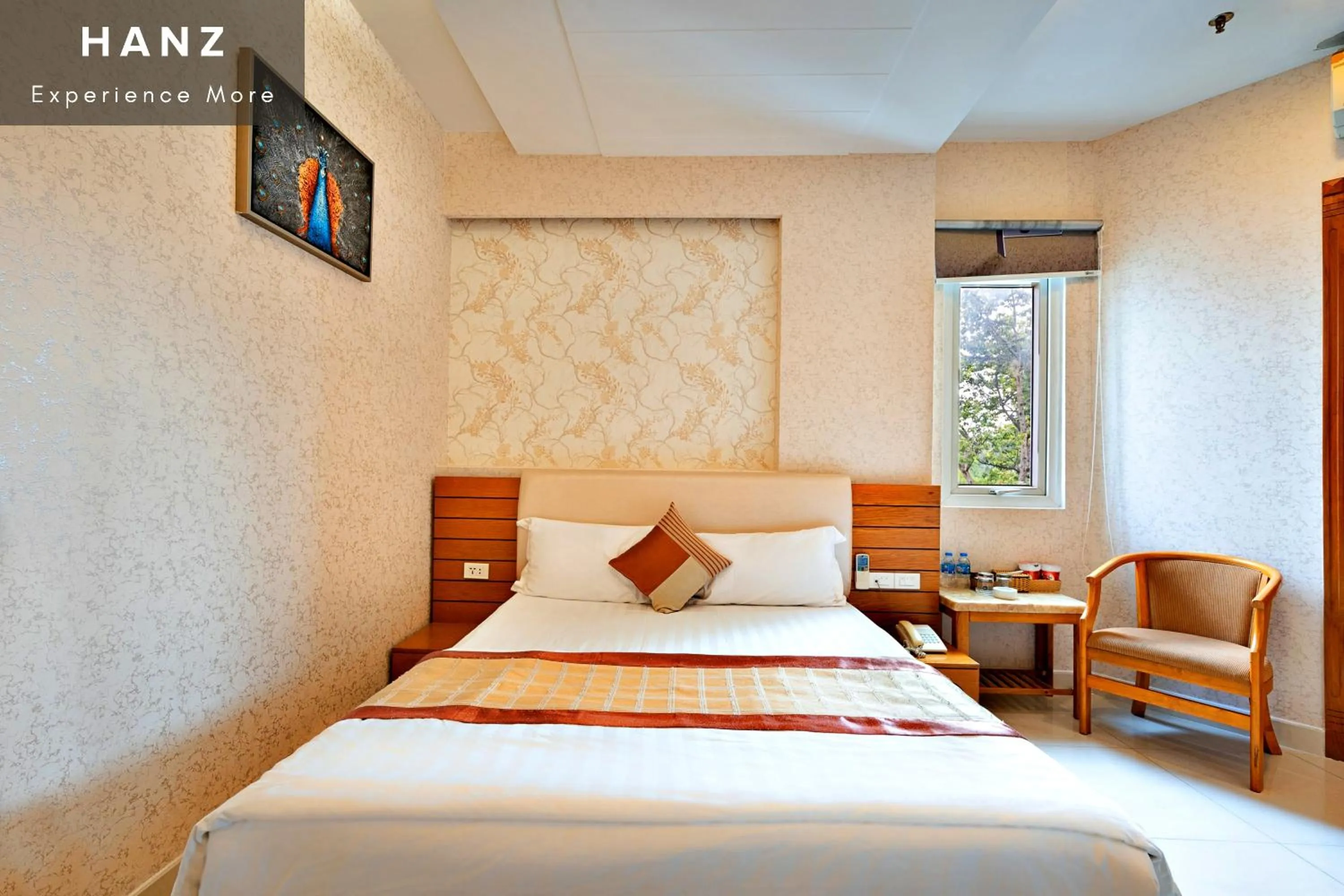 Bed in HANZ Happy 2 Hotel