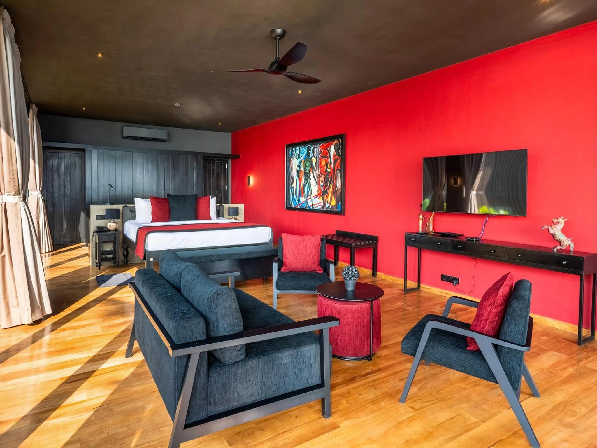 Photo of the whole room in DORMERO Hotel Sri Lanka Hikkaduwa Beach