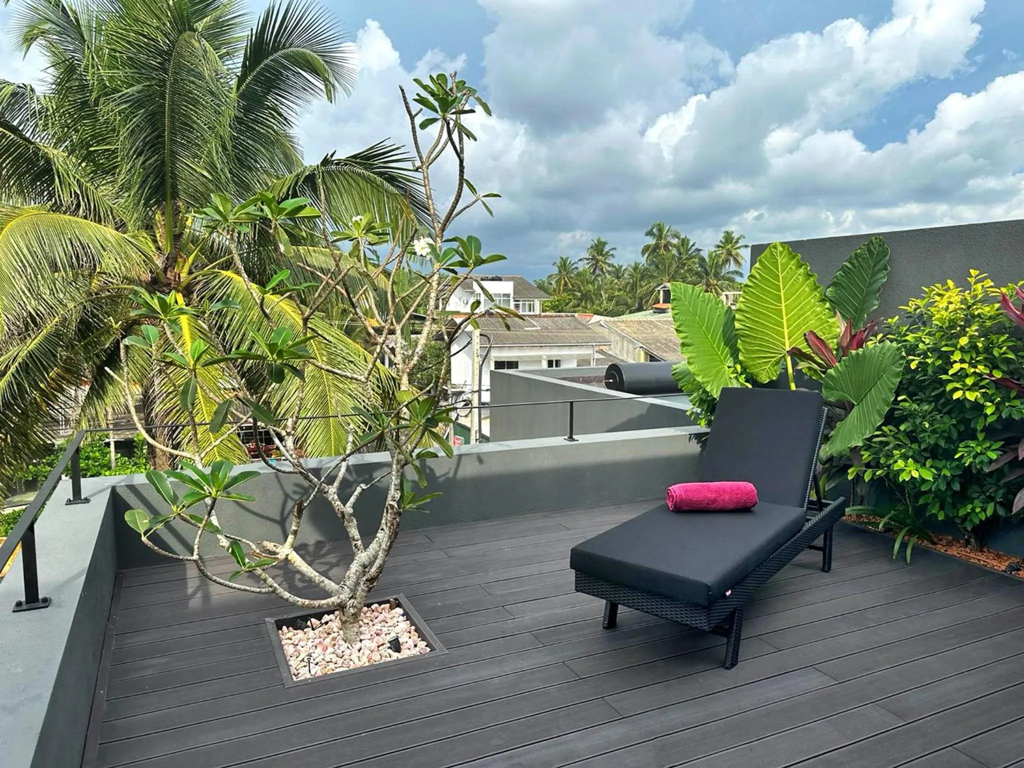 Balcony/Terrace in DORMERO Hotel Sri Lanka Hikkaduwa Beach