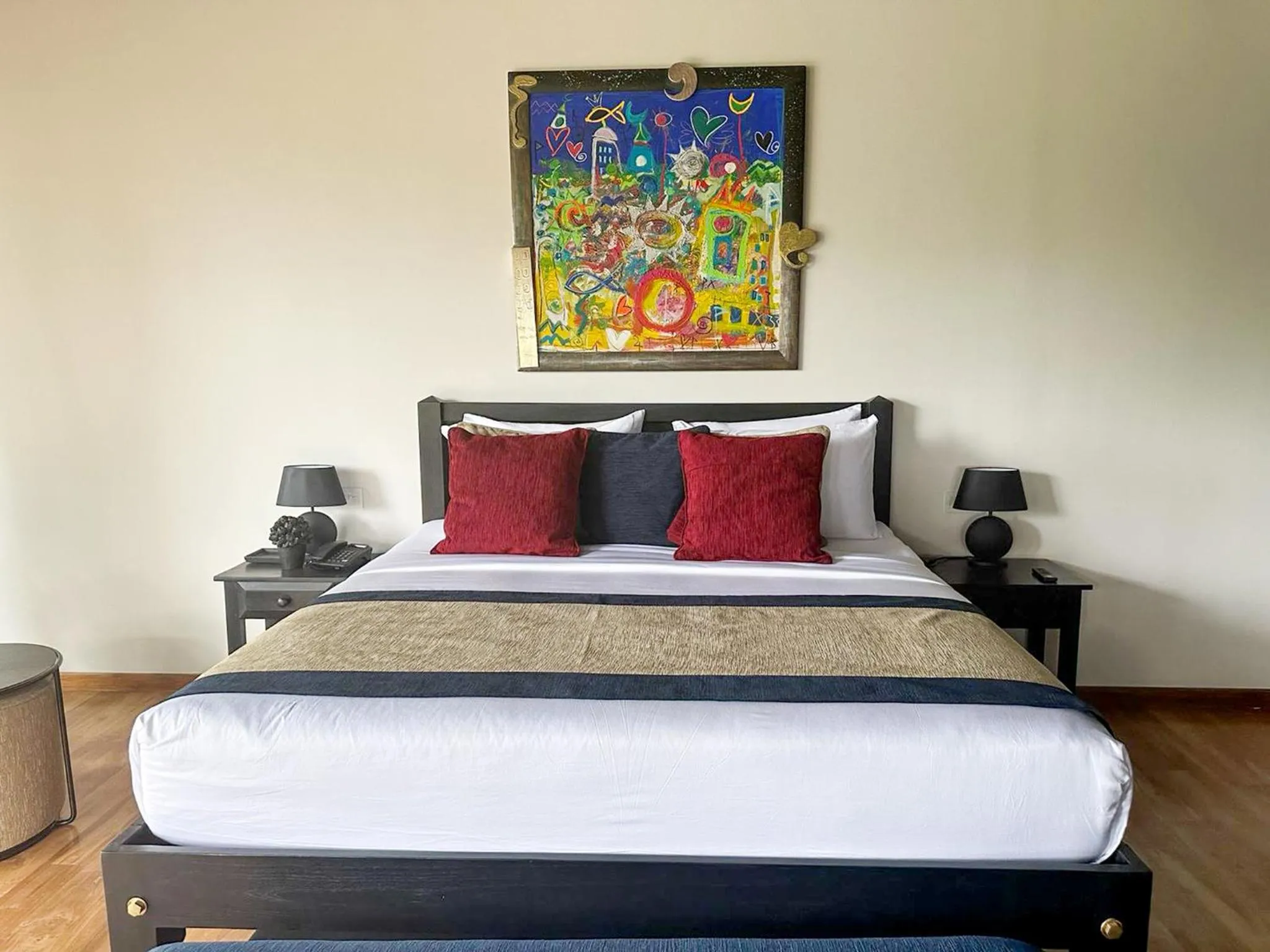 Photo of the whole room, Bed in DORMERO Hotel Sri Lanka Hikkaduwa Beach