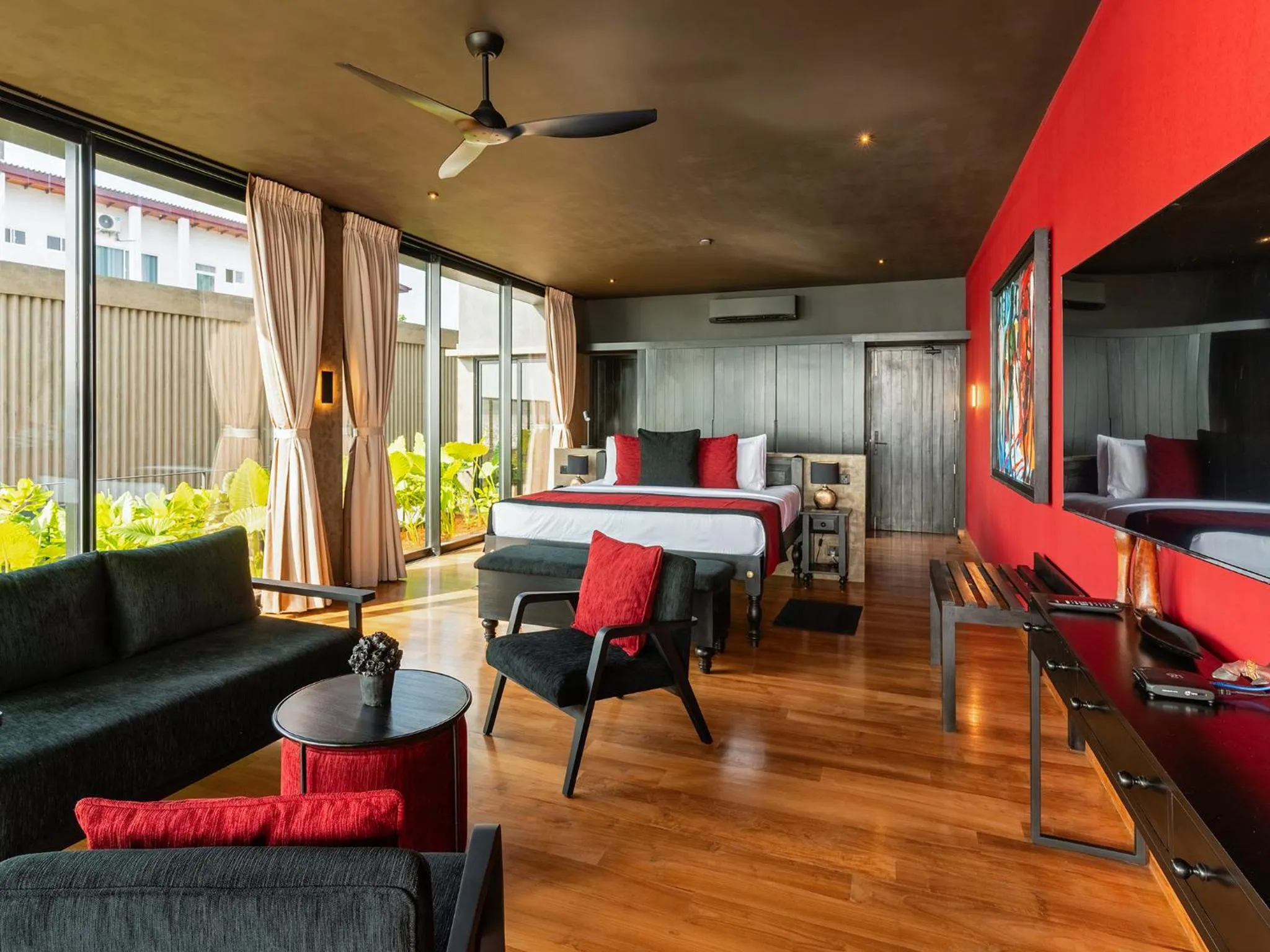 Photo of the whole room in DORMERO Hotel Sri Lanka Hikkaduwa Beach