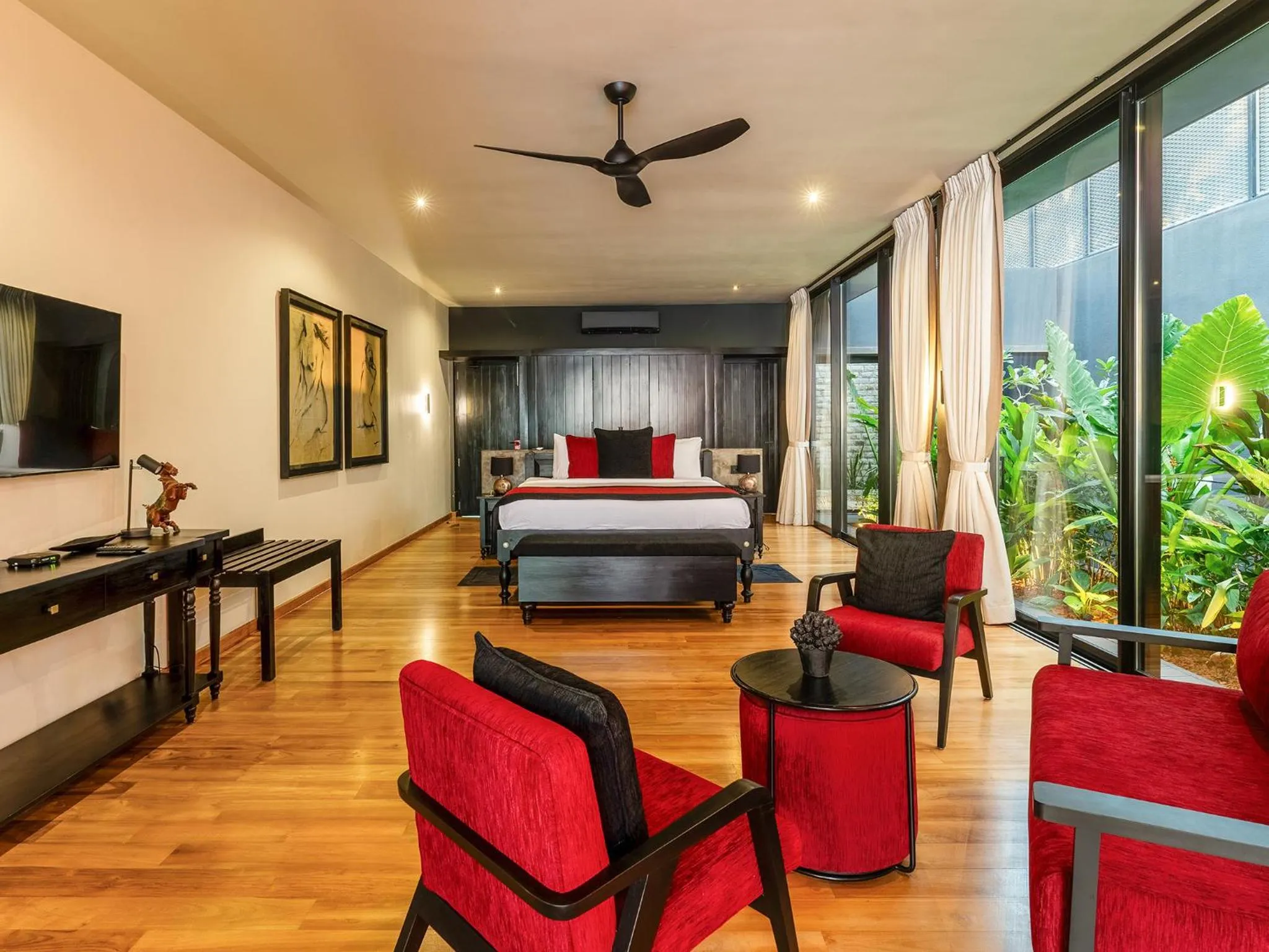 Photo of the whole room in DORMERO Hotel Sri Lanka Hikkaduwa Beach