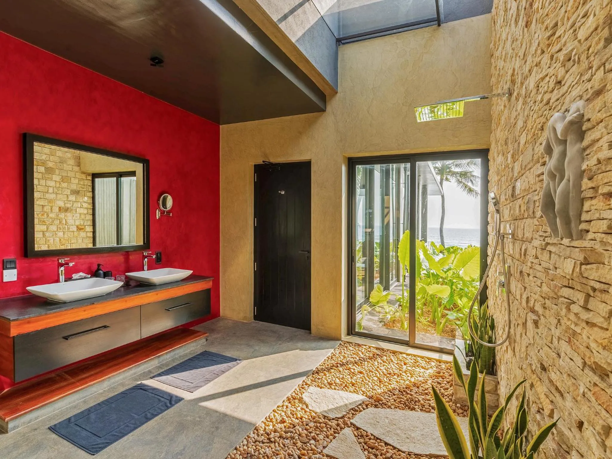 Bathroom in DORMERO Hotel Sri Lanka Hikkaduwa Beach