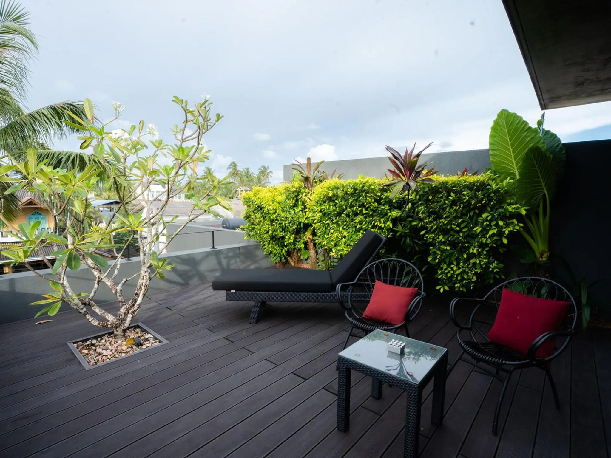 Balcony/Terrace in DORMERO Hotel Sri Lanka Hikkaduwa Beach