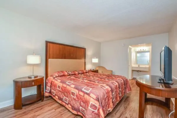 Bed in Economy Hotel Glenwood