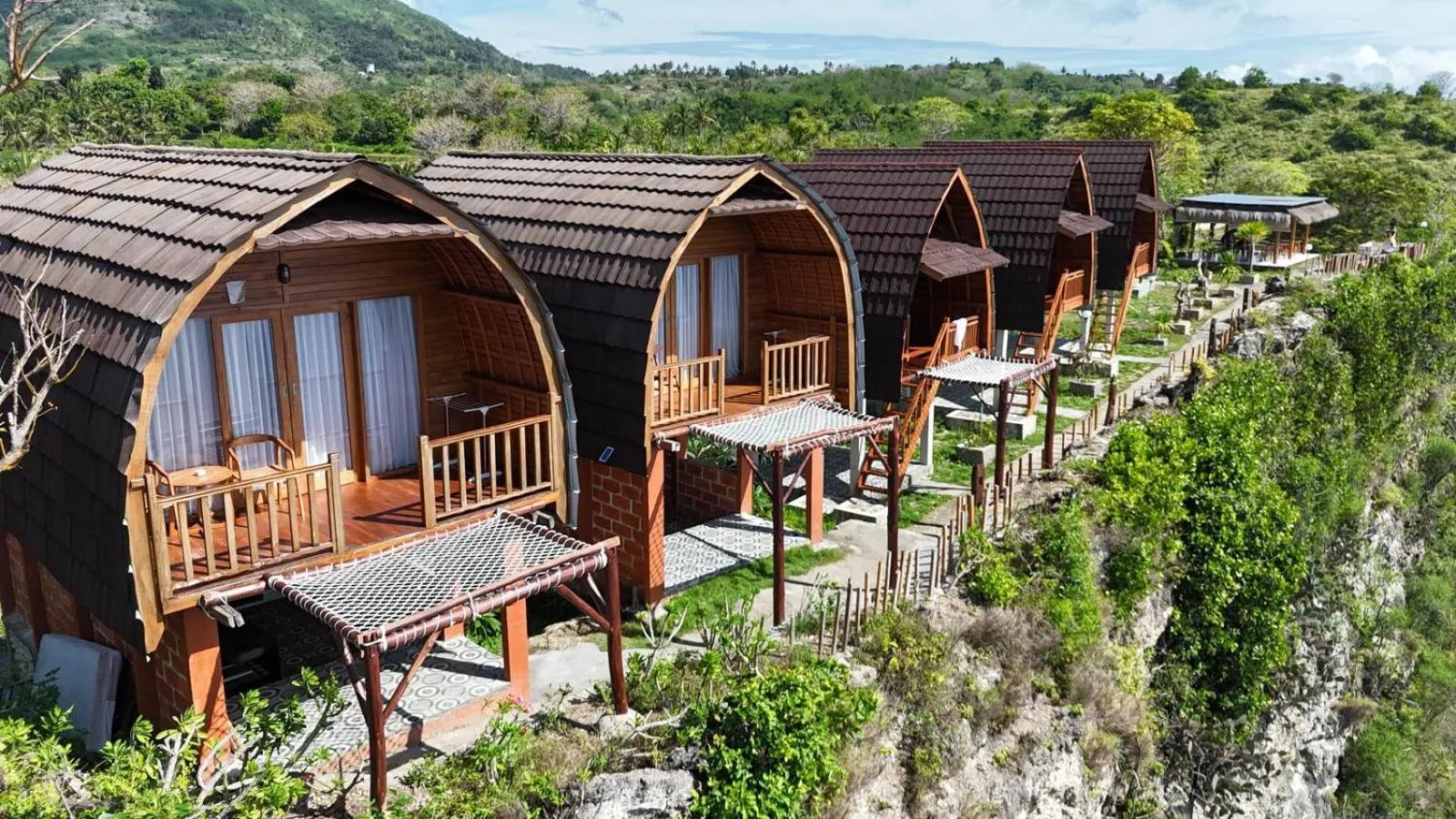 Bird's eye view in Suwehan Beach Cliff House by BIJAK