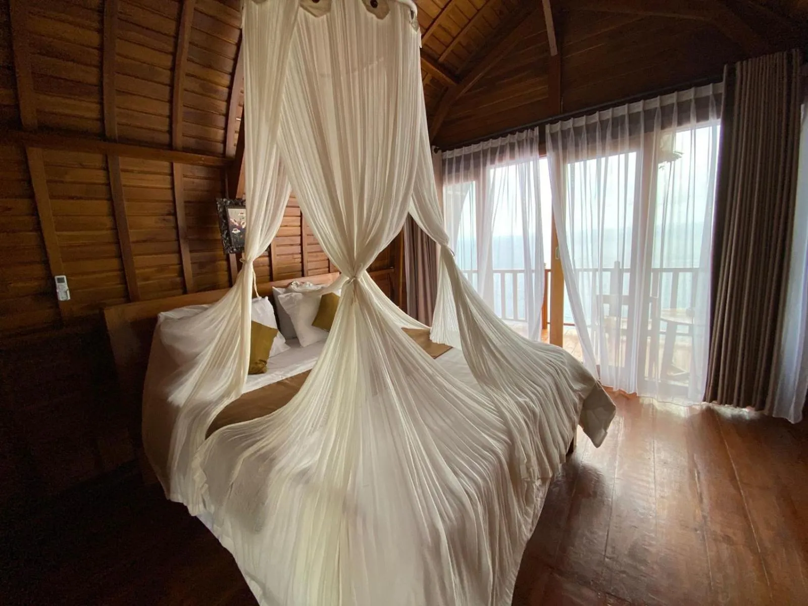 Bedroom, Bed in Suwehan Beach Cliff House by BIJAK