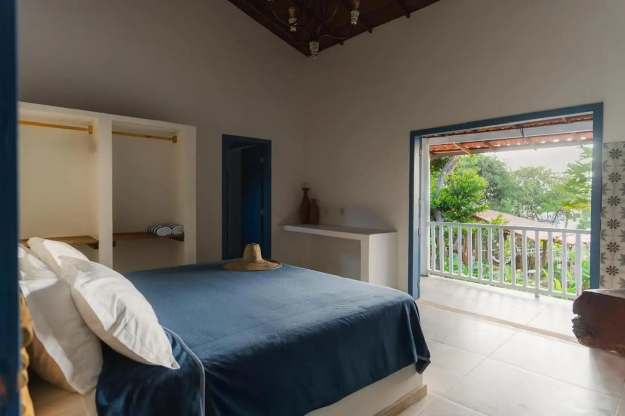 Bedroom, Bed in Villa Maree Bahia