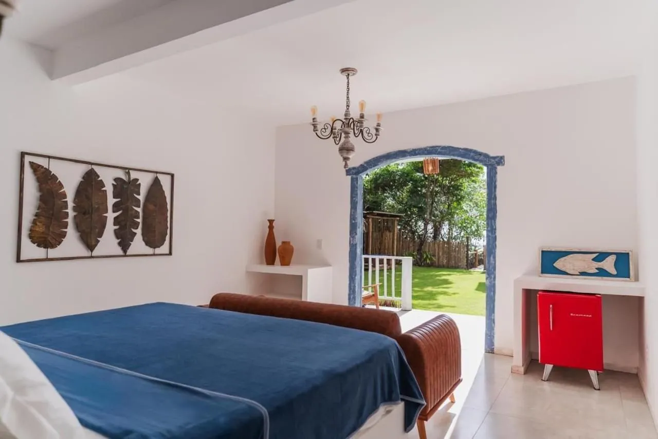 Bedroom, Bed in Villa Maree Bahia
