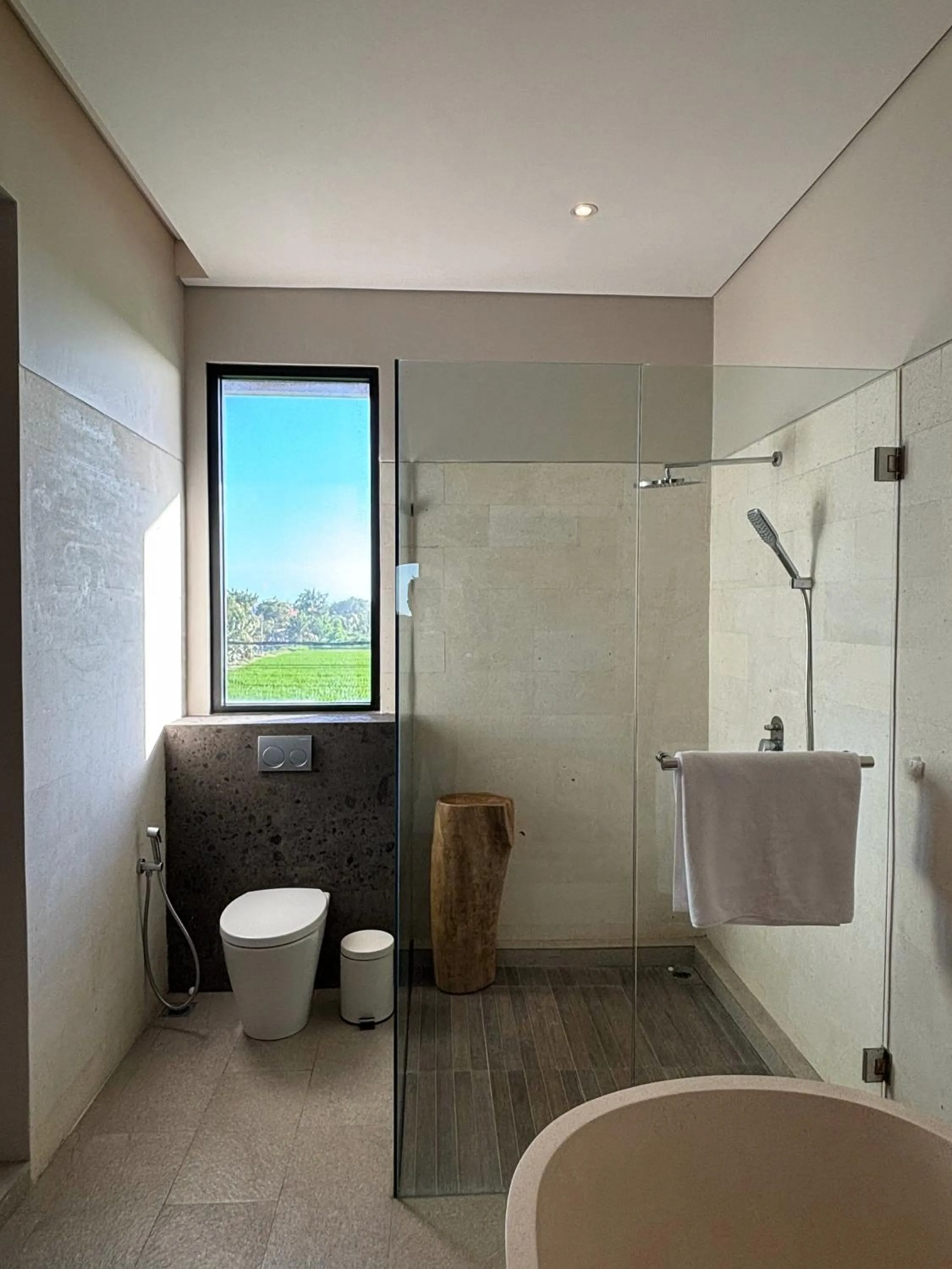 Shower in Biloba Villas and Suites Canggu
