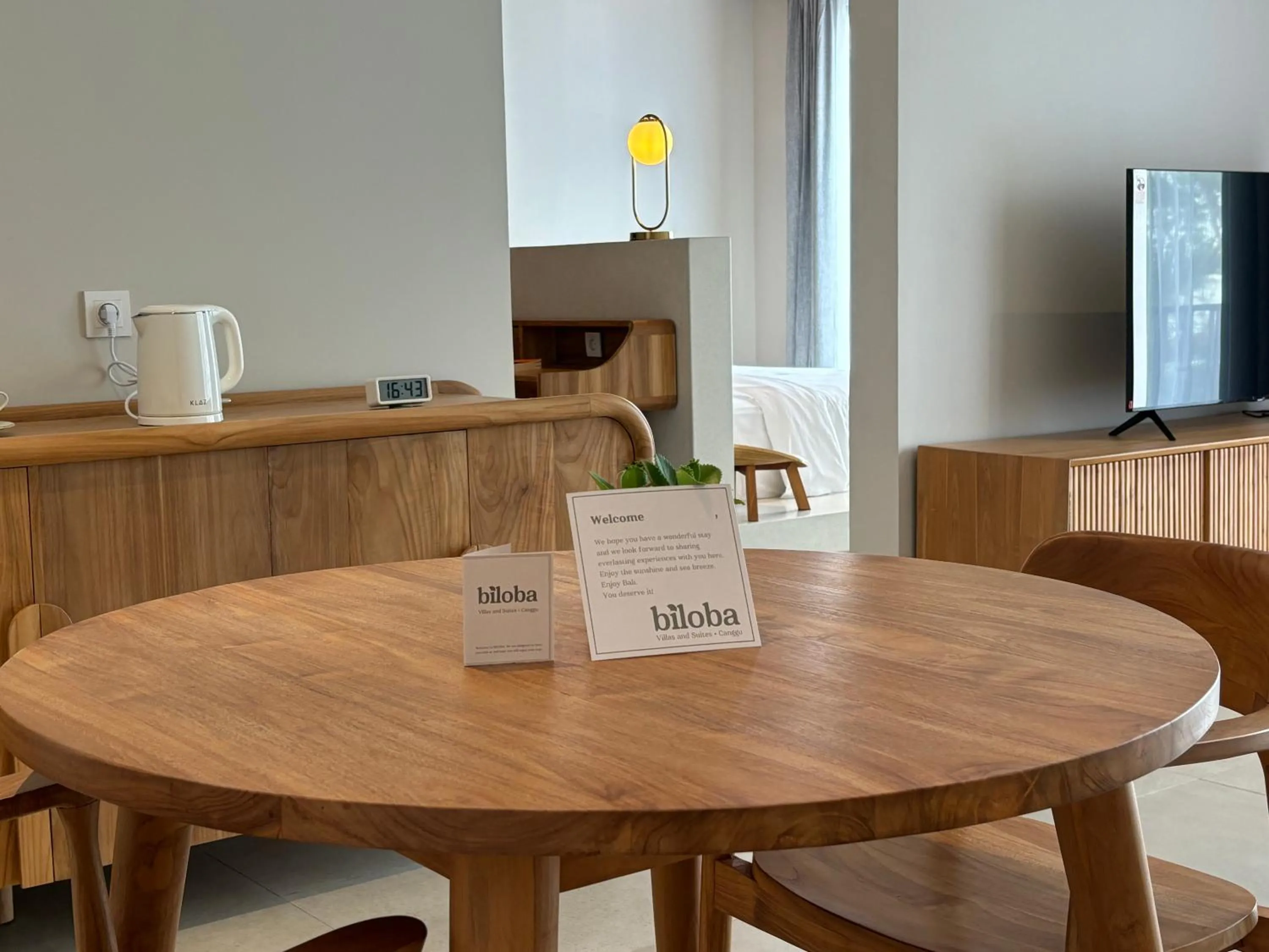 Coffee/tea facilities in Biloba Villas and Suites Canggu