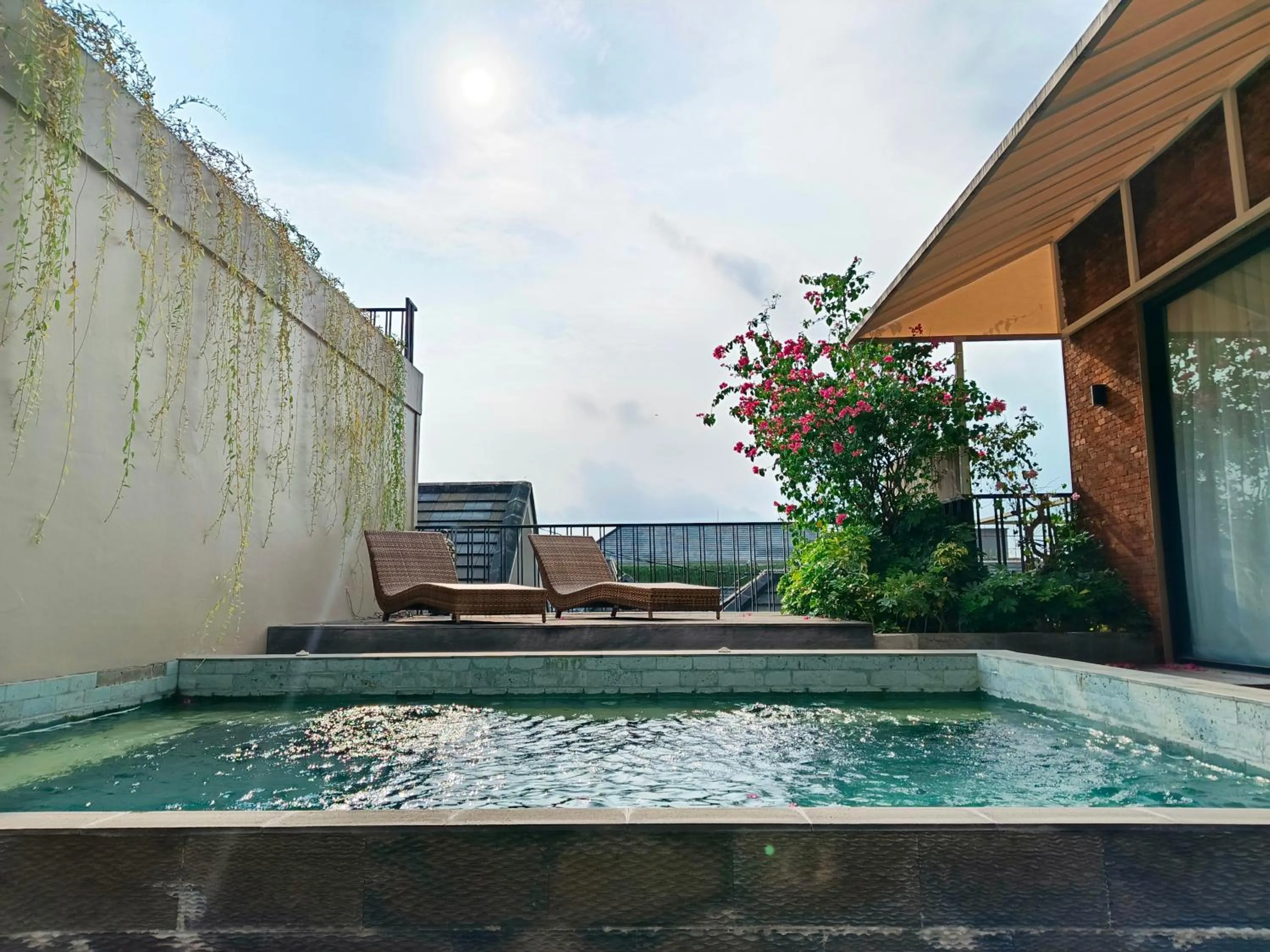 Pool view in Biloba Villas and Suites Canggu