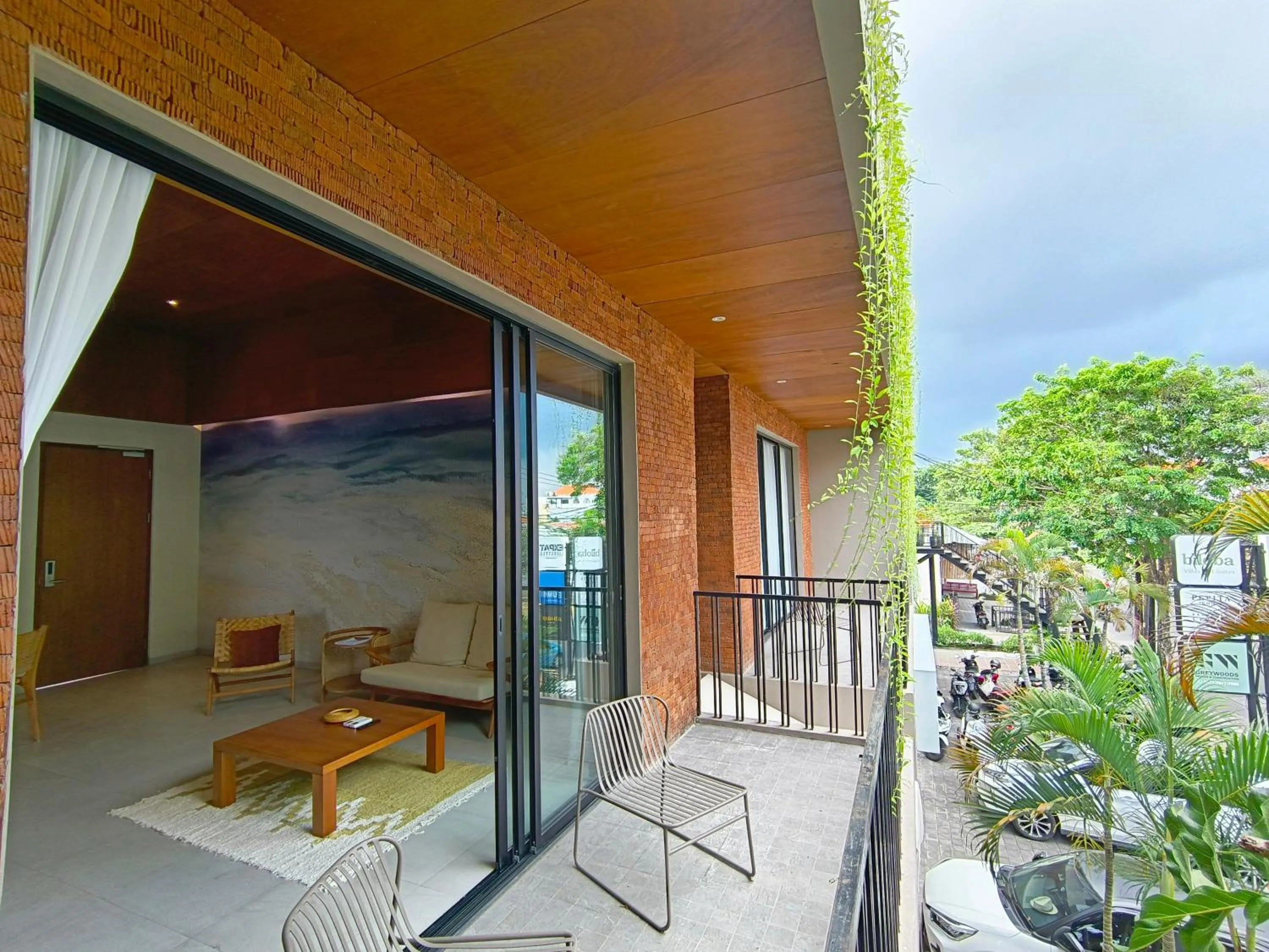 Balcony/Terrace in Biloba Villas and Suites Canggu