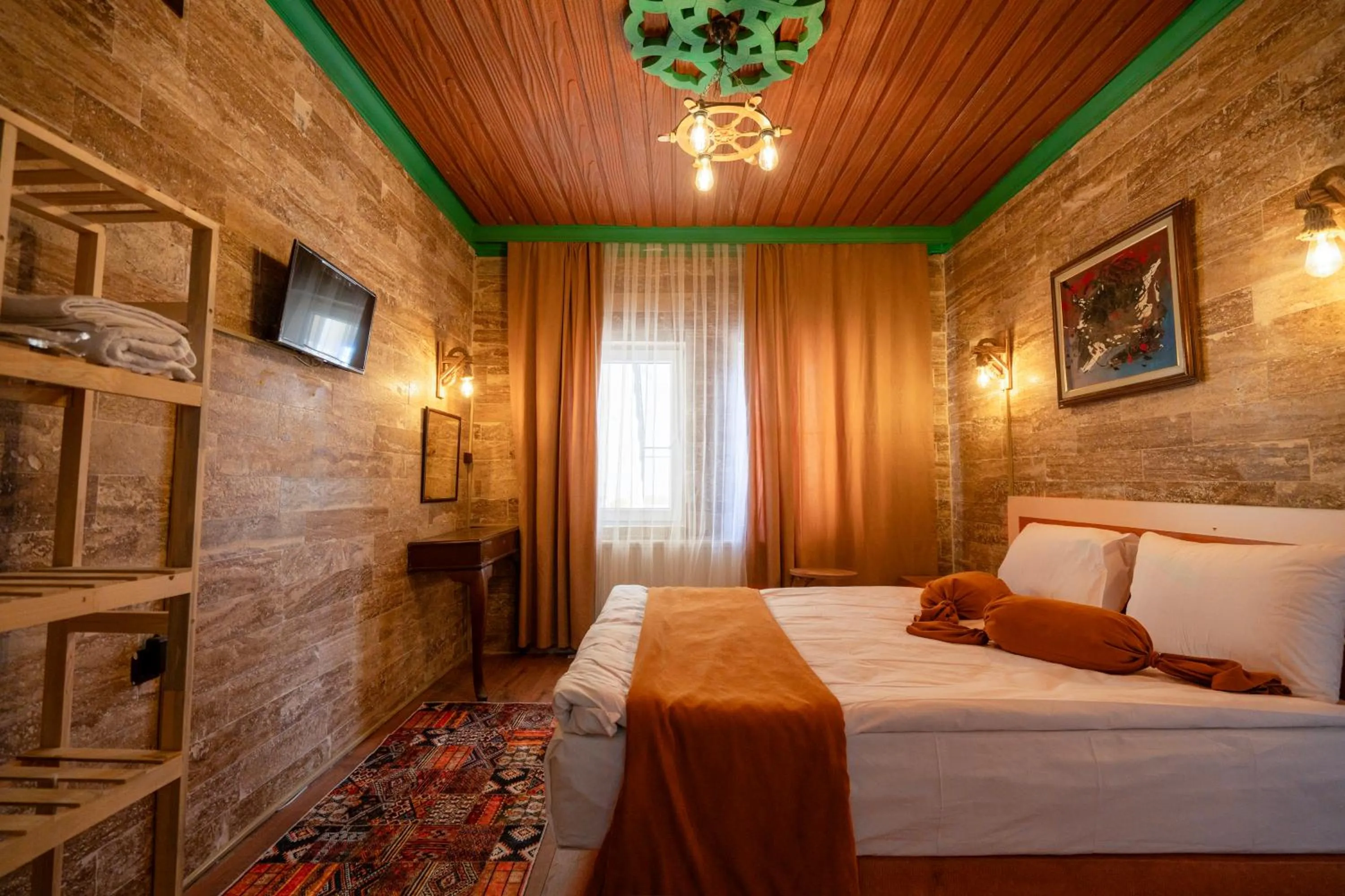 Bed in Arton İn Cappadocia