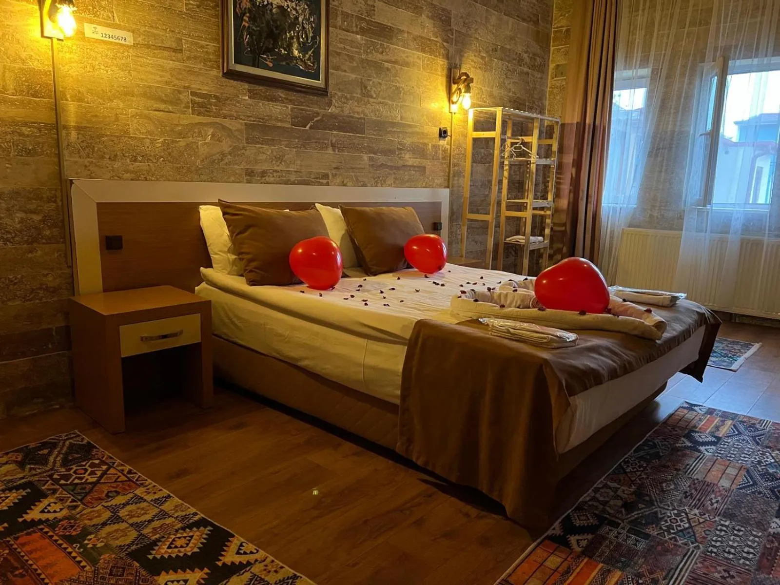 Photo of the whole room, Bed in Arton İn Cappadocia