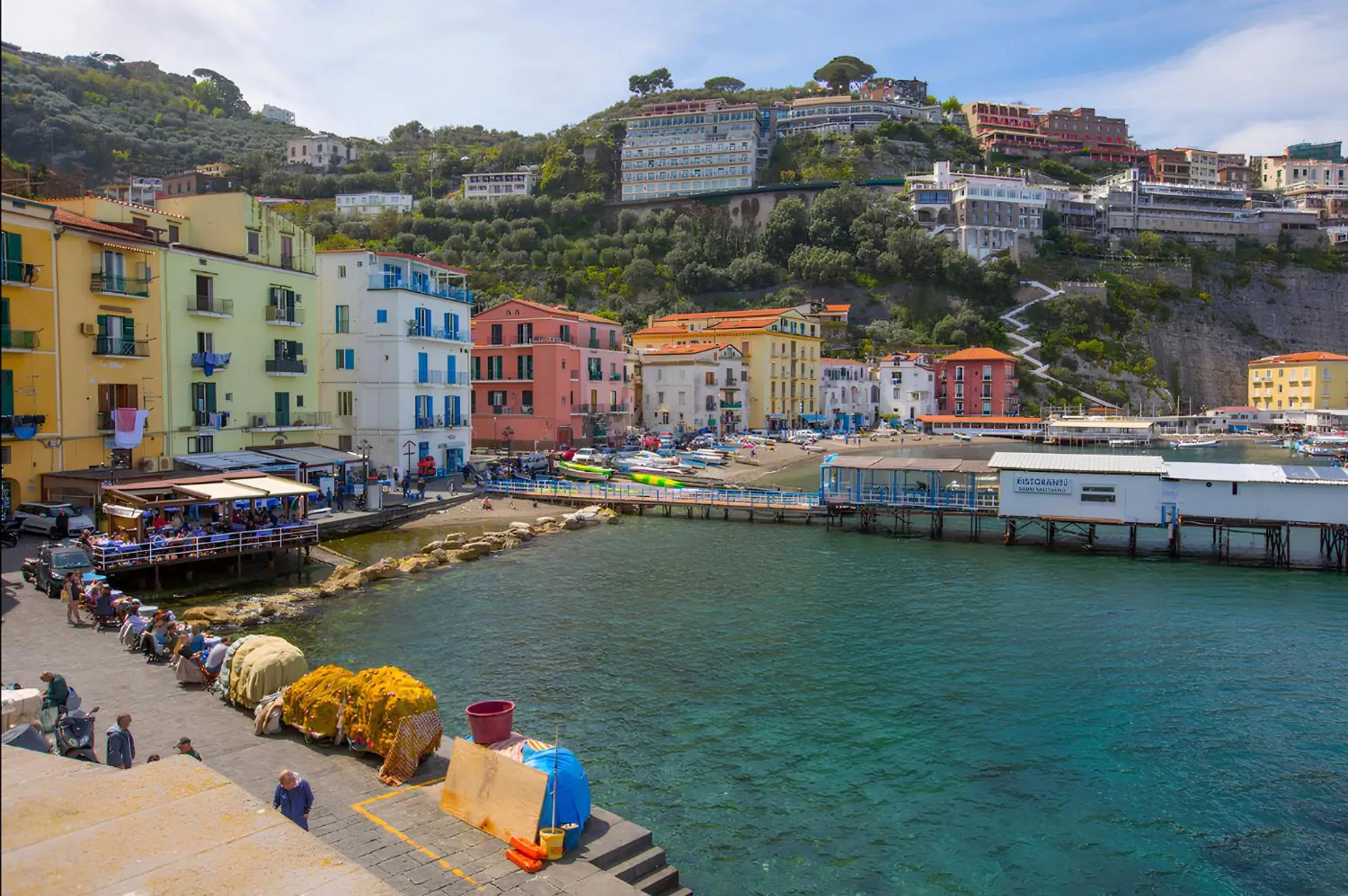 Sea view in Dragonfly inn Sorrento
