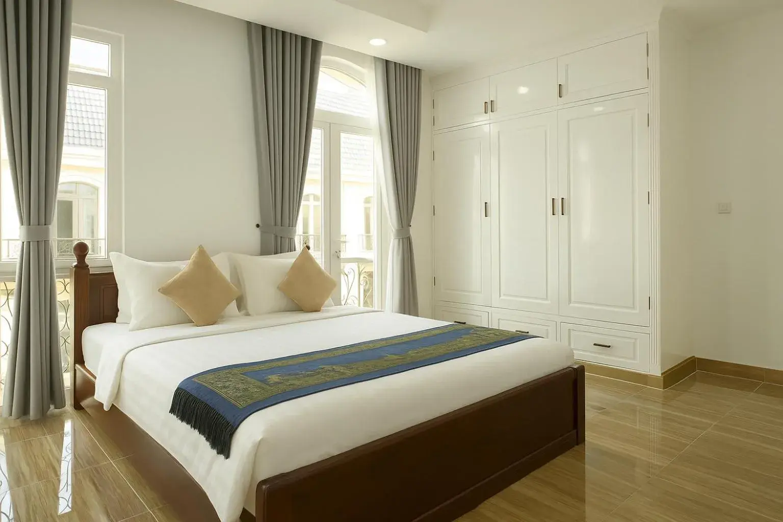 Bed in Try Residence, The Elysée Koh Pich Bed in Try Residence, The Elysée Koh Pich