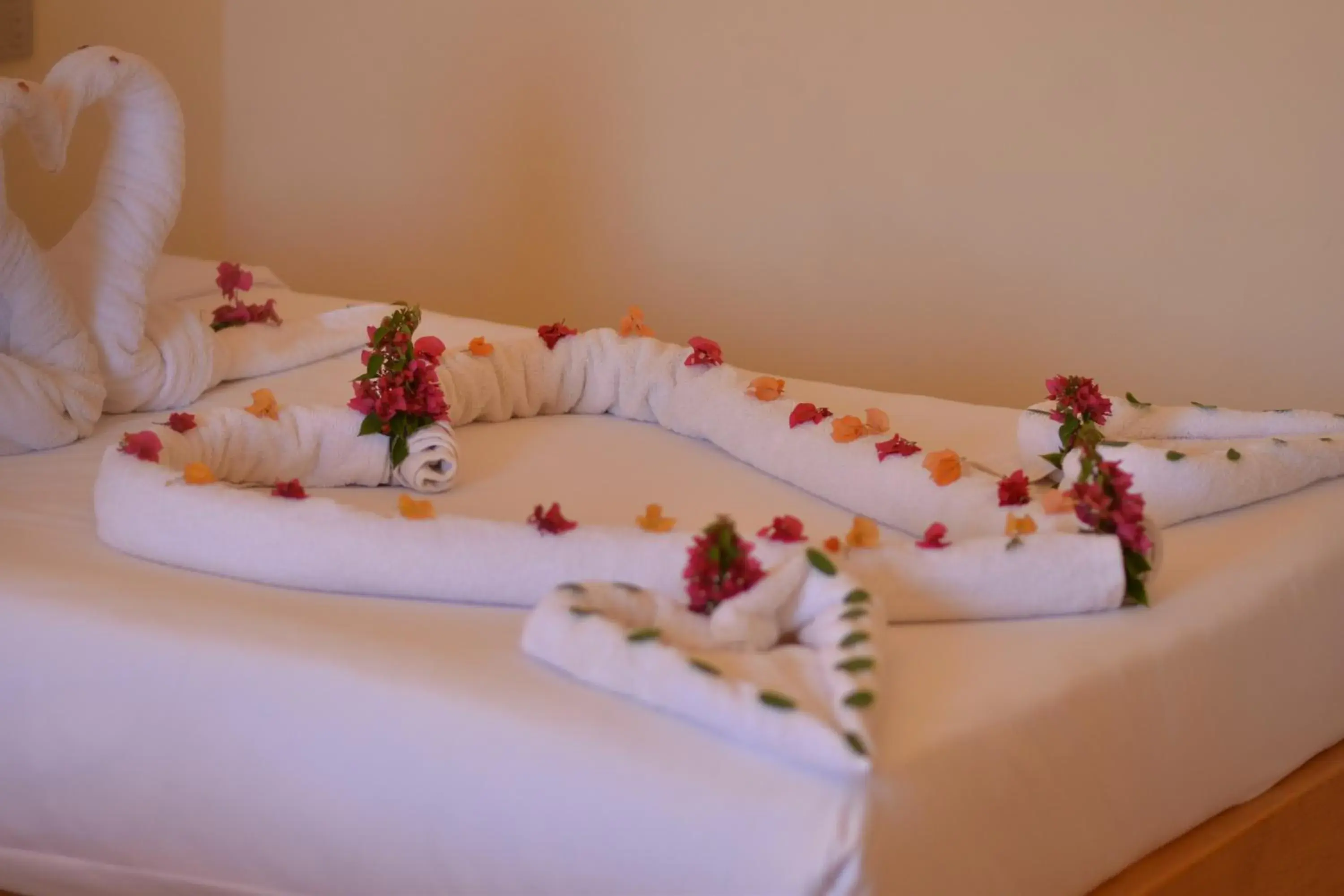 Bed in Sharm Cliff Hotel Bed in Sharm Cliff Hotel