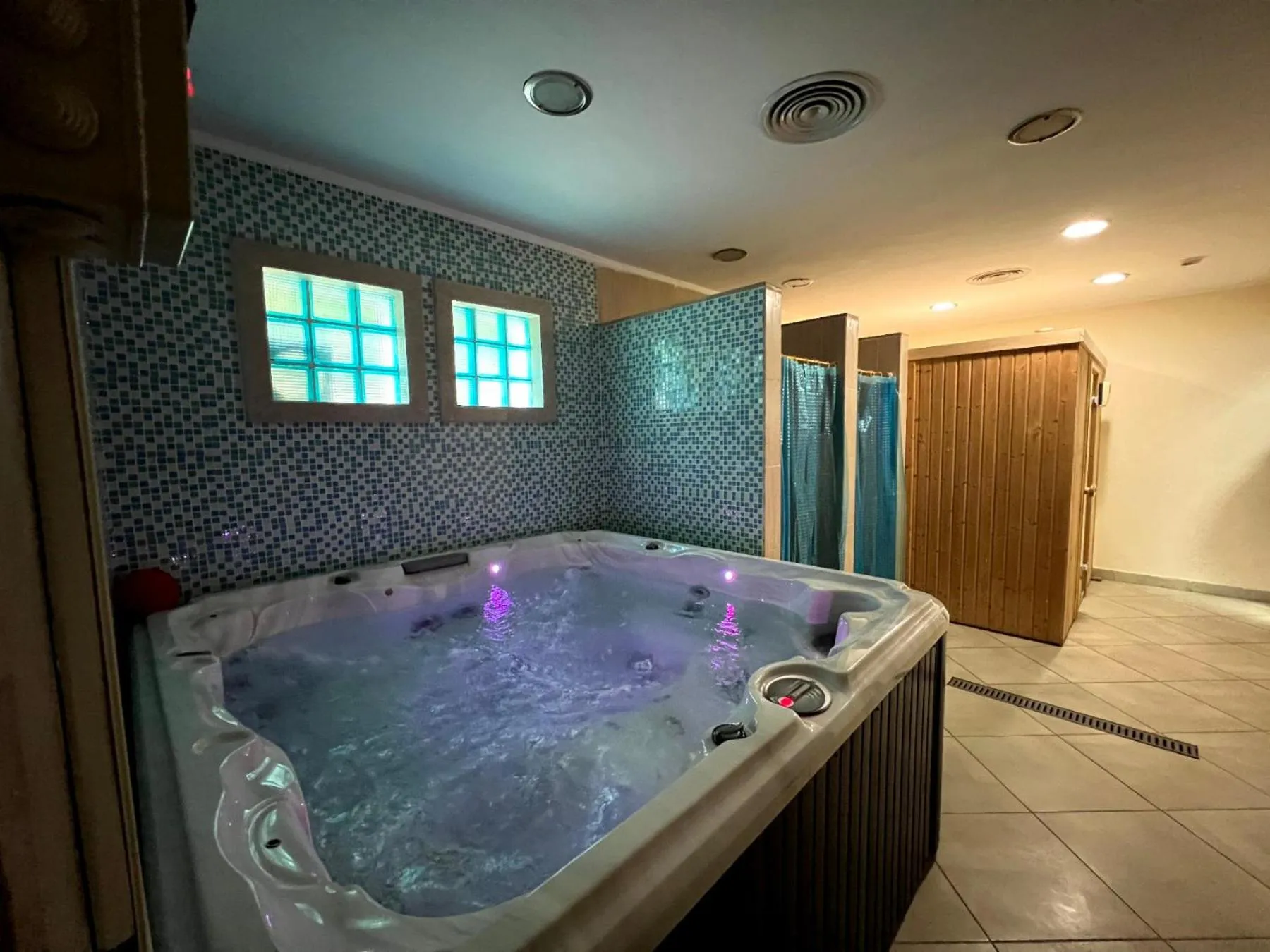 Hot Spring Bath in Sharm Cliff Hotel