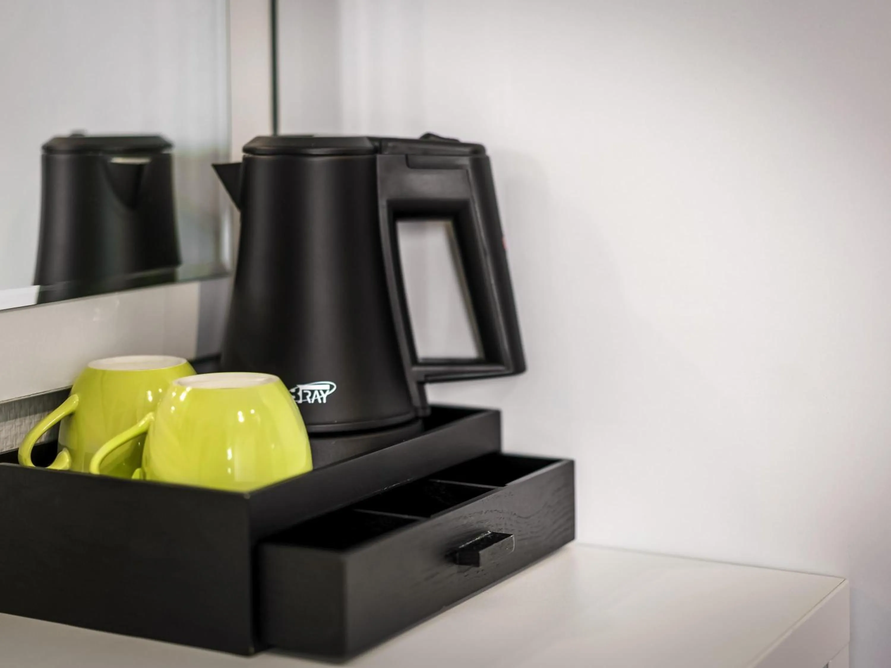 Bedroom in ibis Styles Amsterdam Amstel