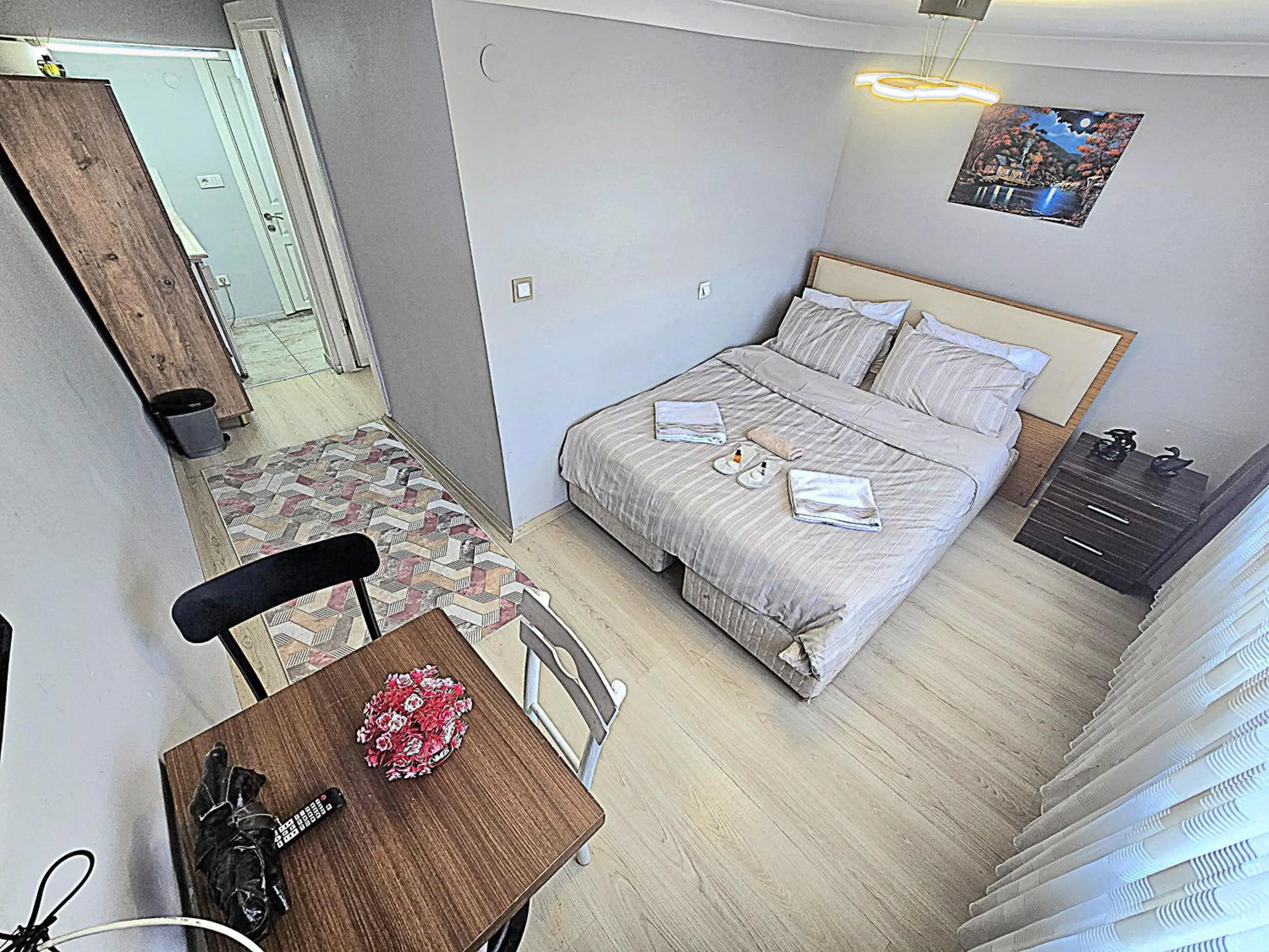 Bed in Taksim Milenyum Suites