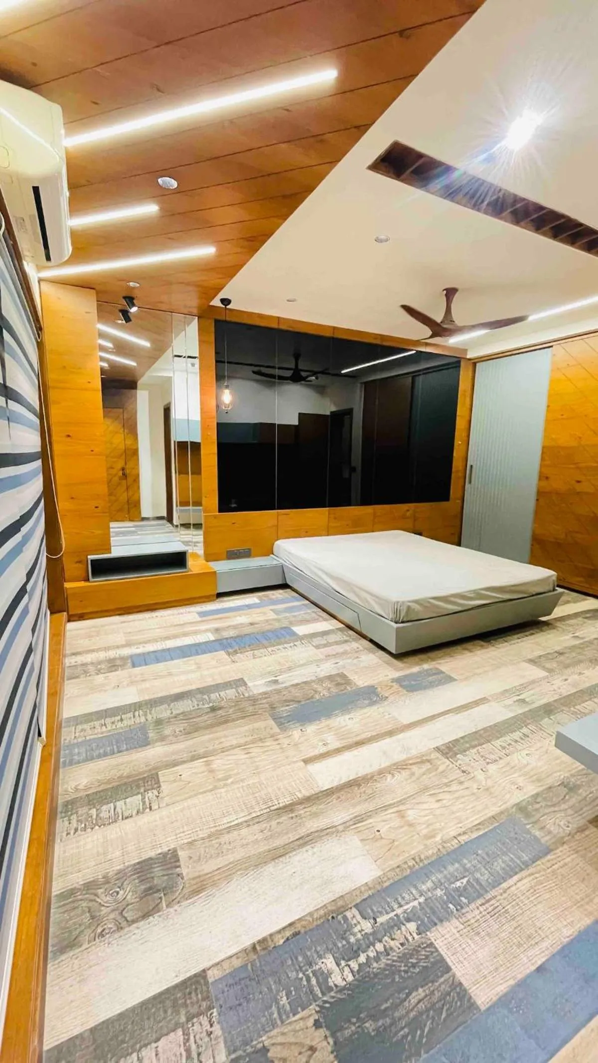 Bed in Nisarg’s stays