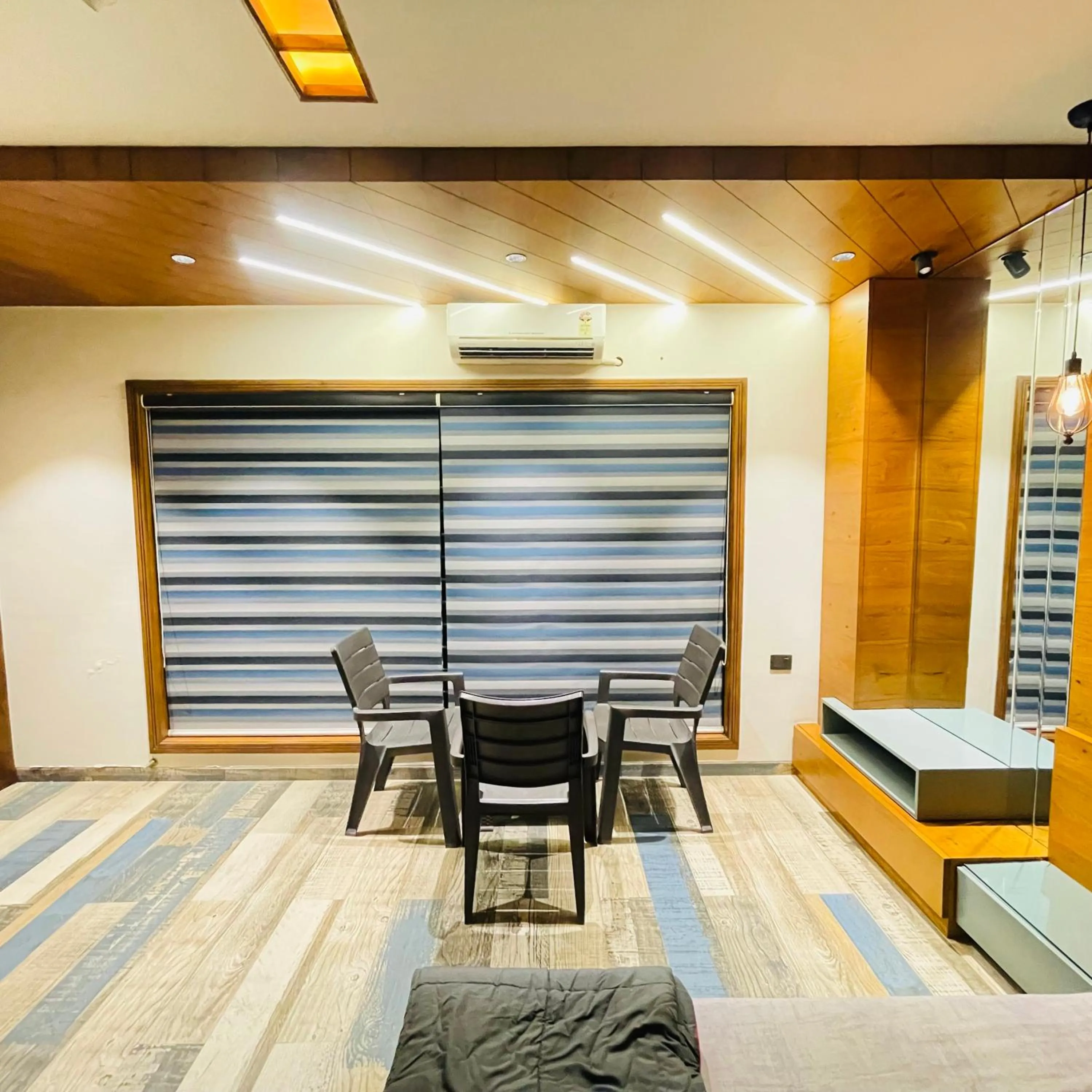 Seating area in Nisarg’s stays