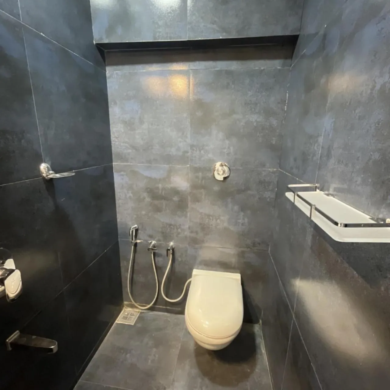 Toilet in Nisarg’s stays