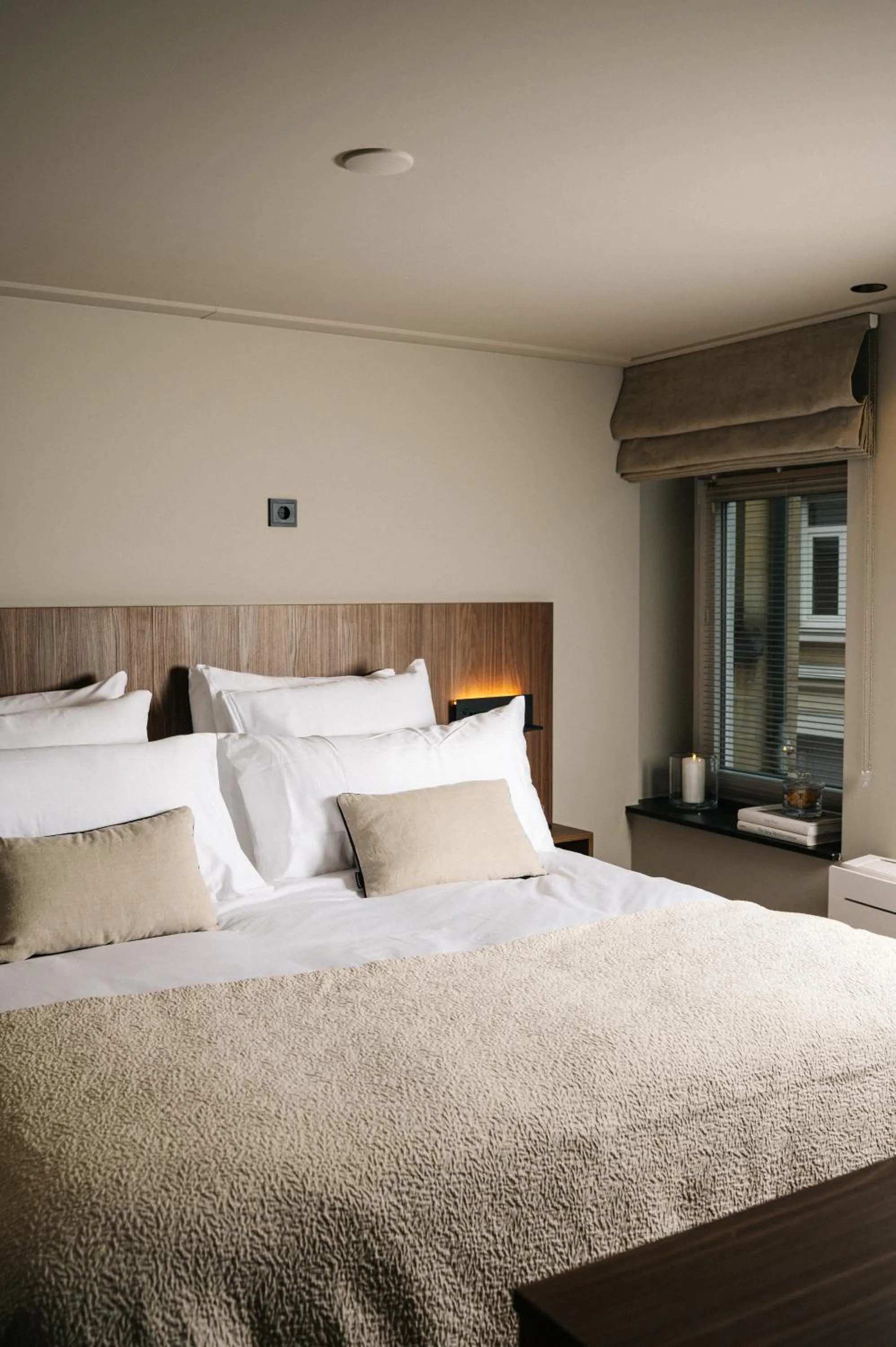 Bed in Hotel Blink