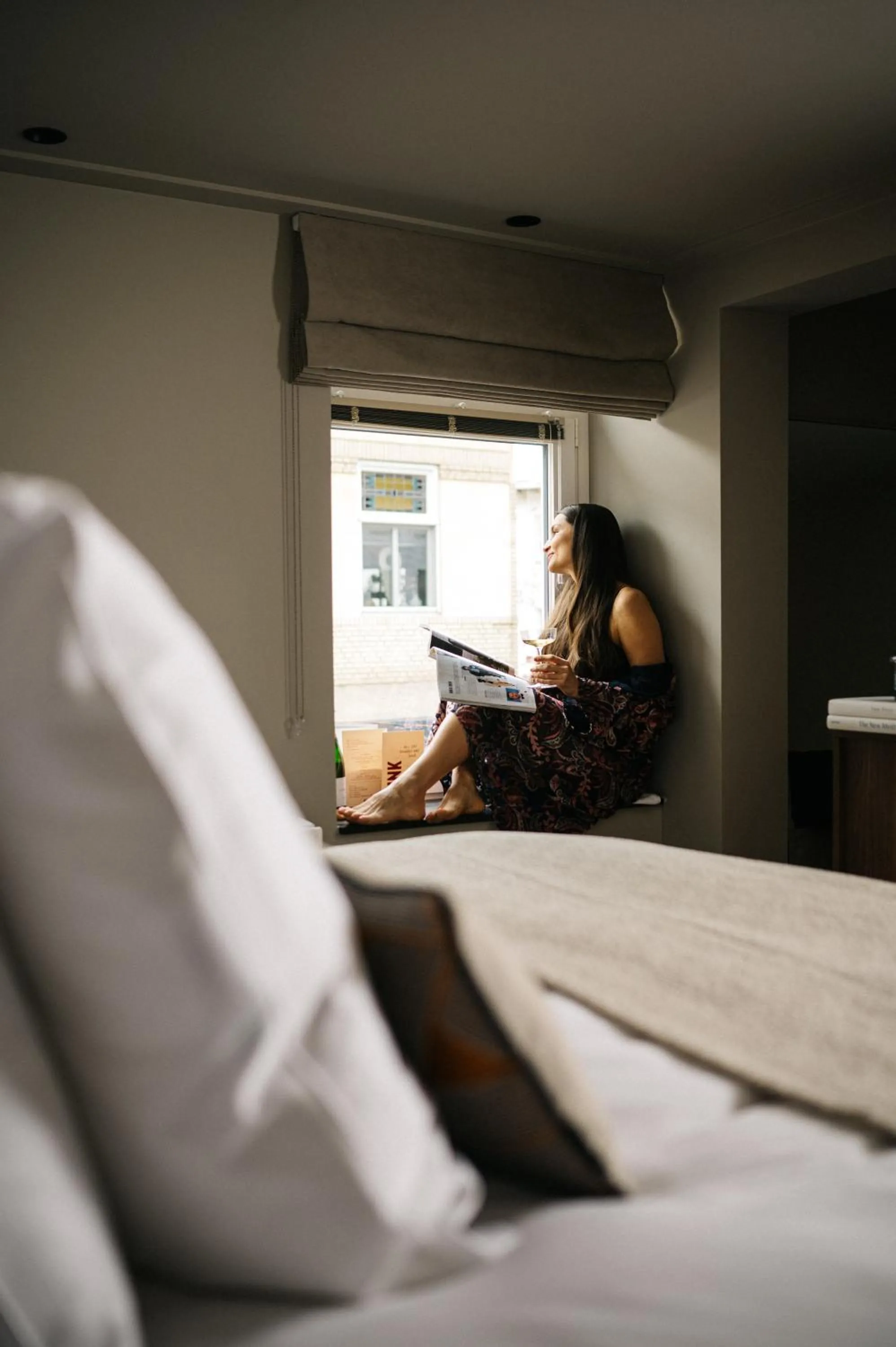Bedroom in Hotel Blink