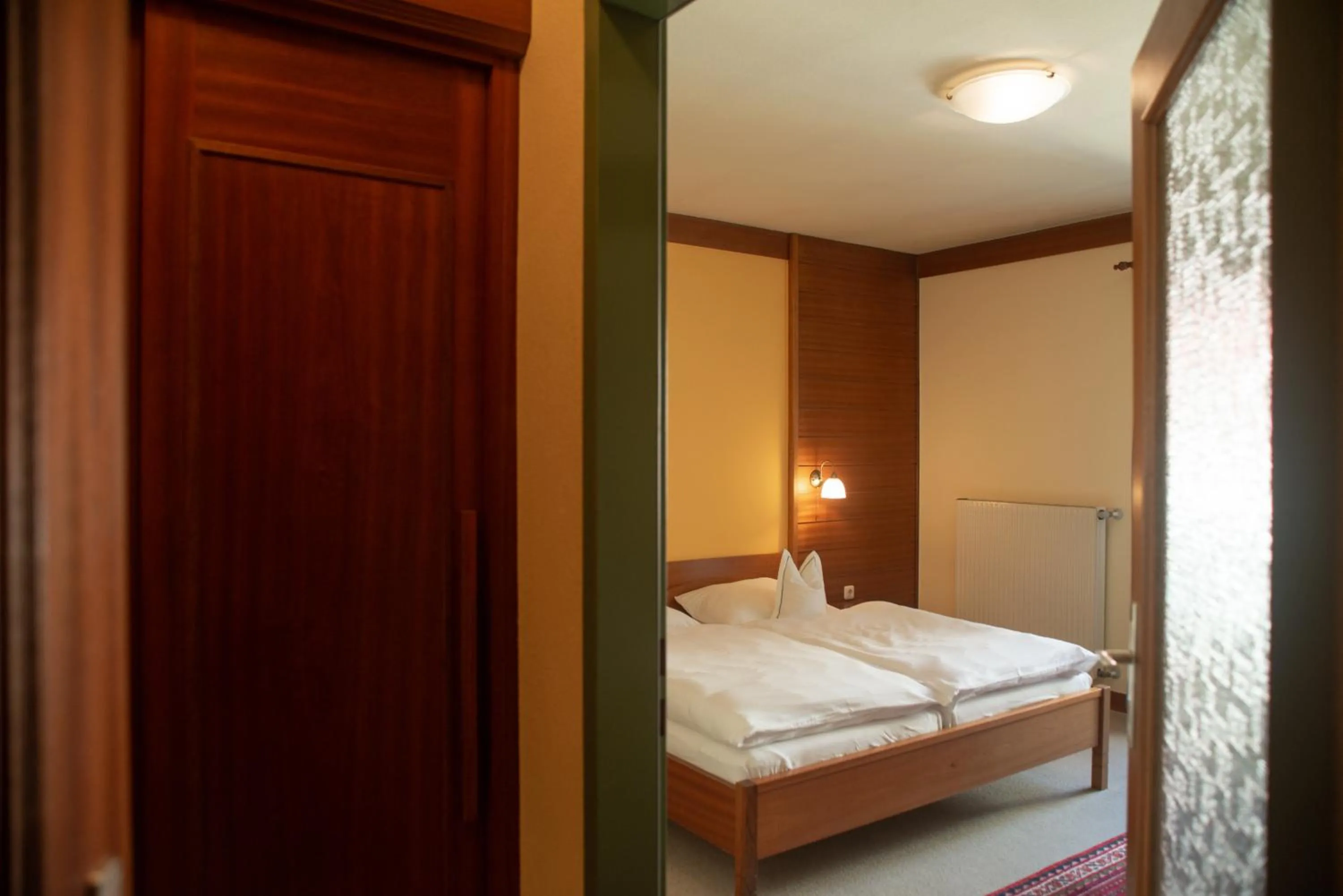 Bed in Hotel Gasthof Scheer