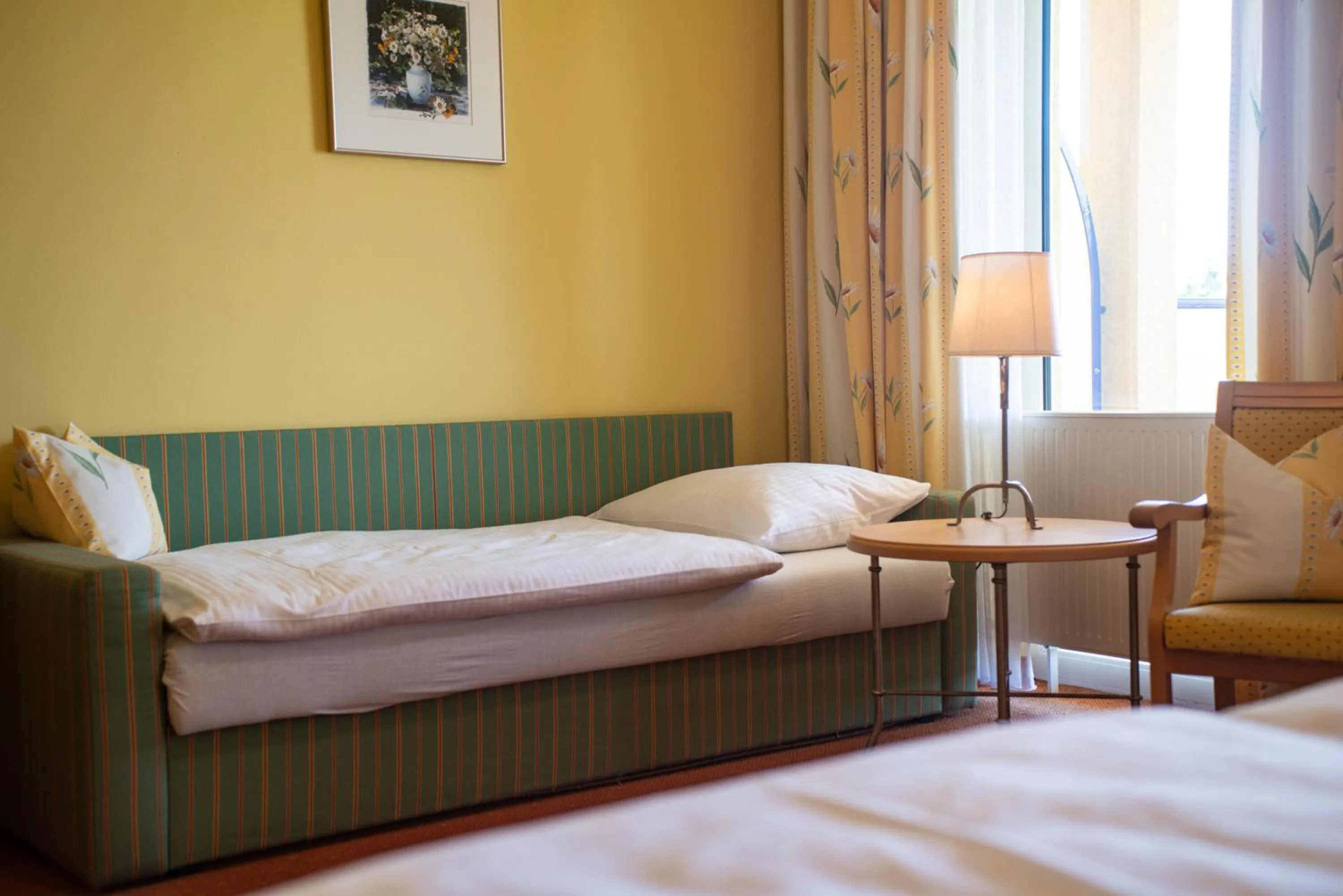 Photo of the whole room, Bed in Hotel Gasthof Scheer