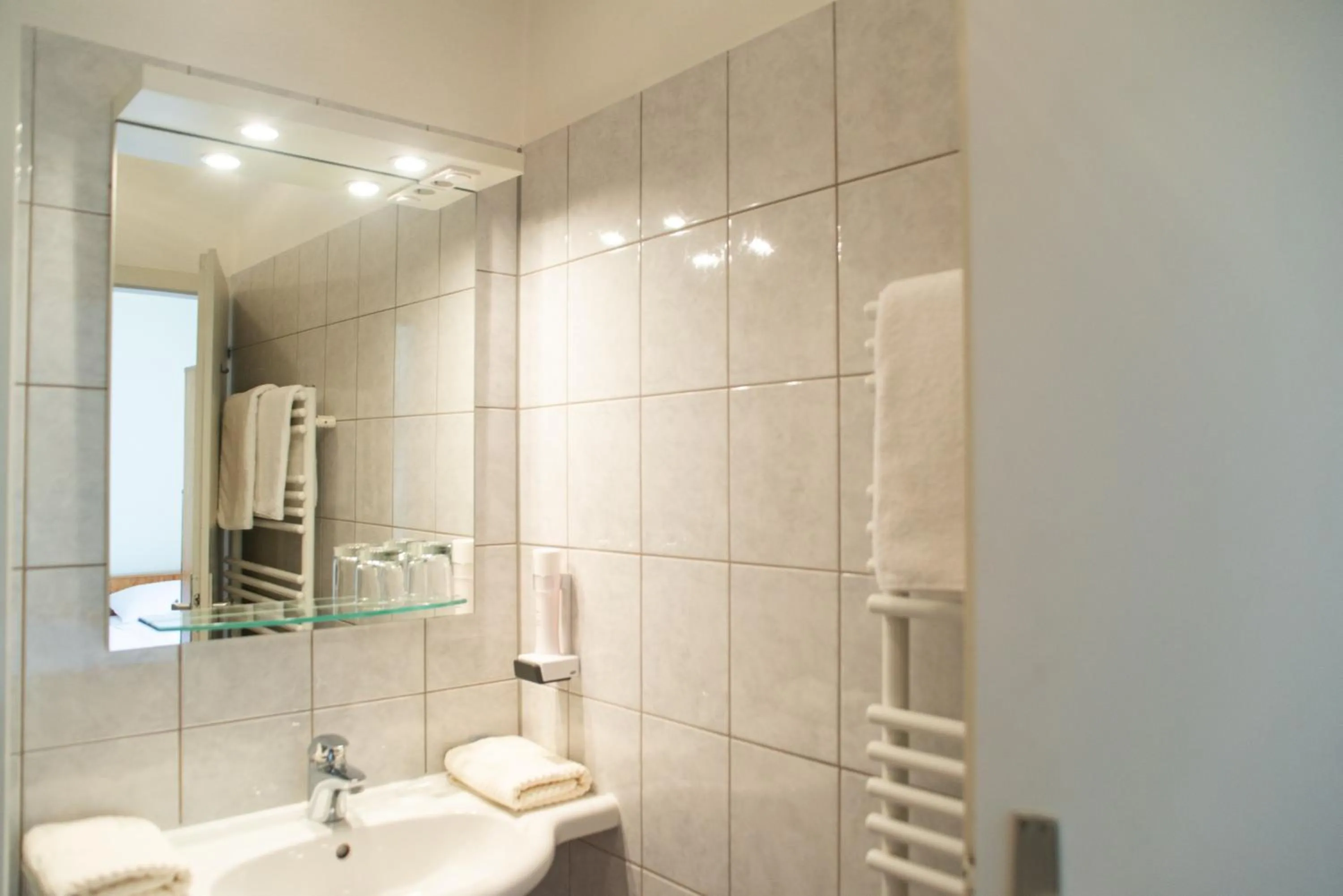 Bathroom in Hotel Gasthof Scheer