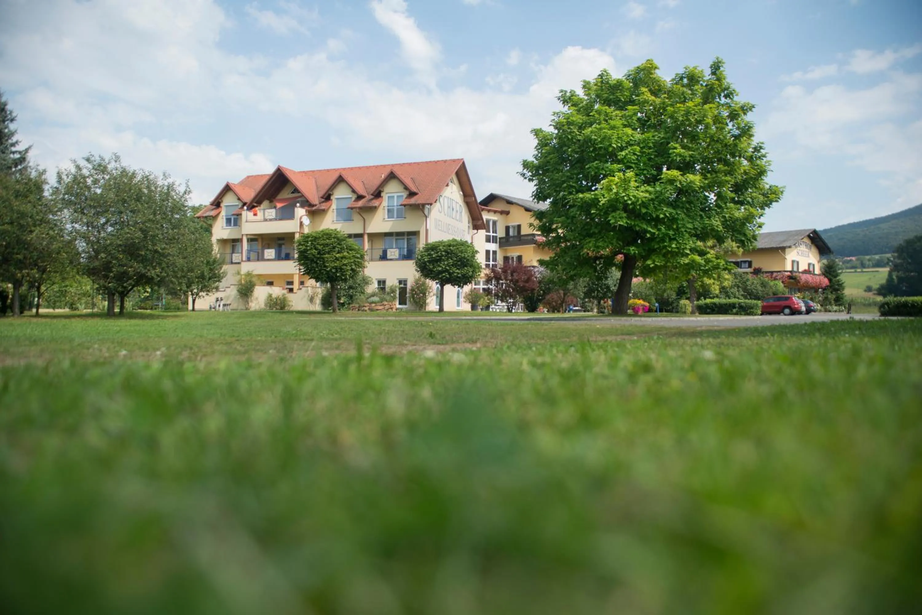 Garden in Hotel Gasthof Scheer