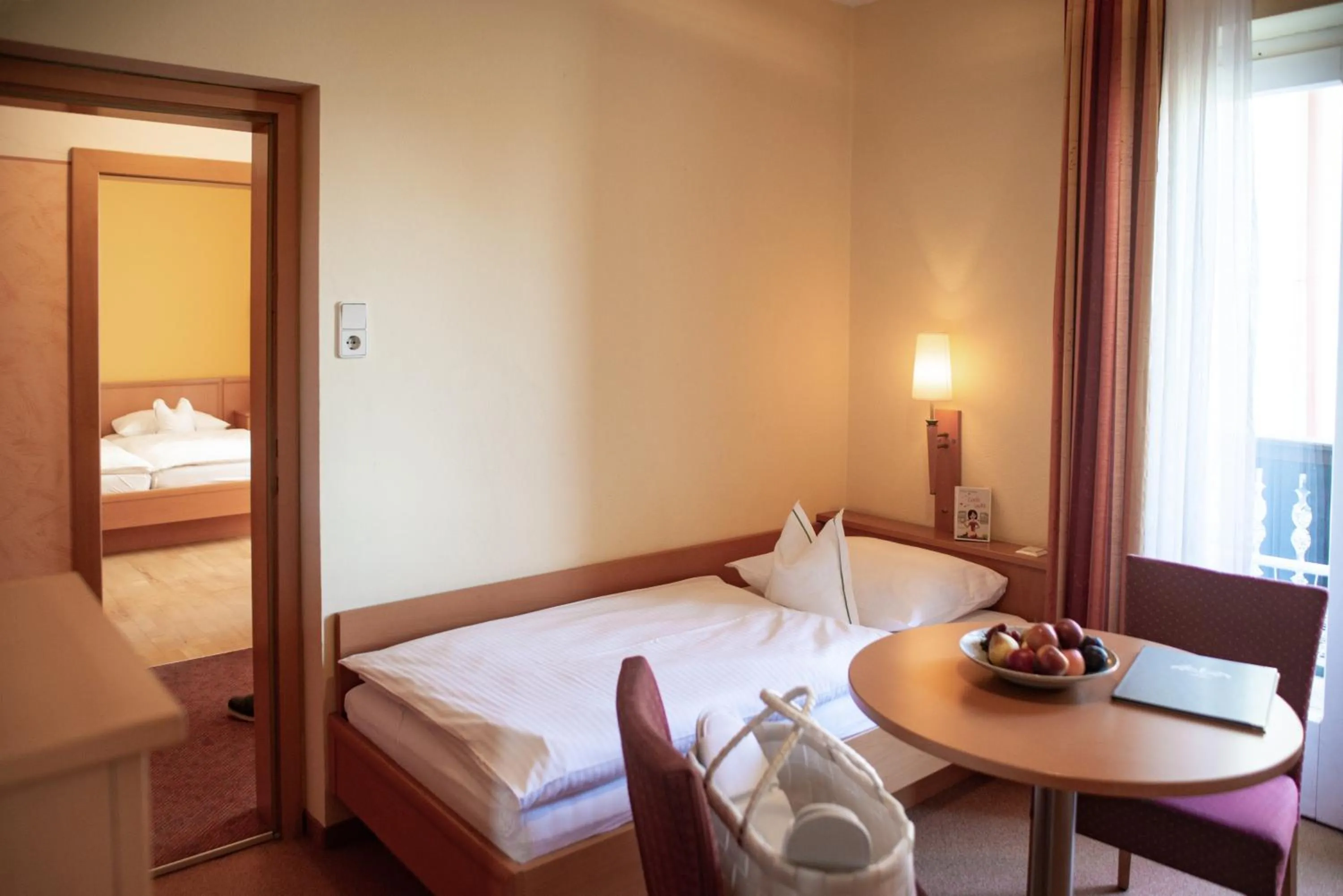 Photo of the whole room, Bed in Hotel Gasthof Scheer