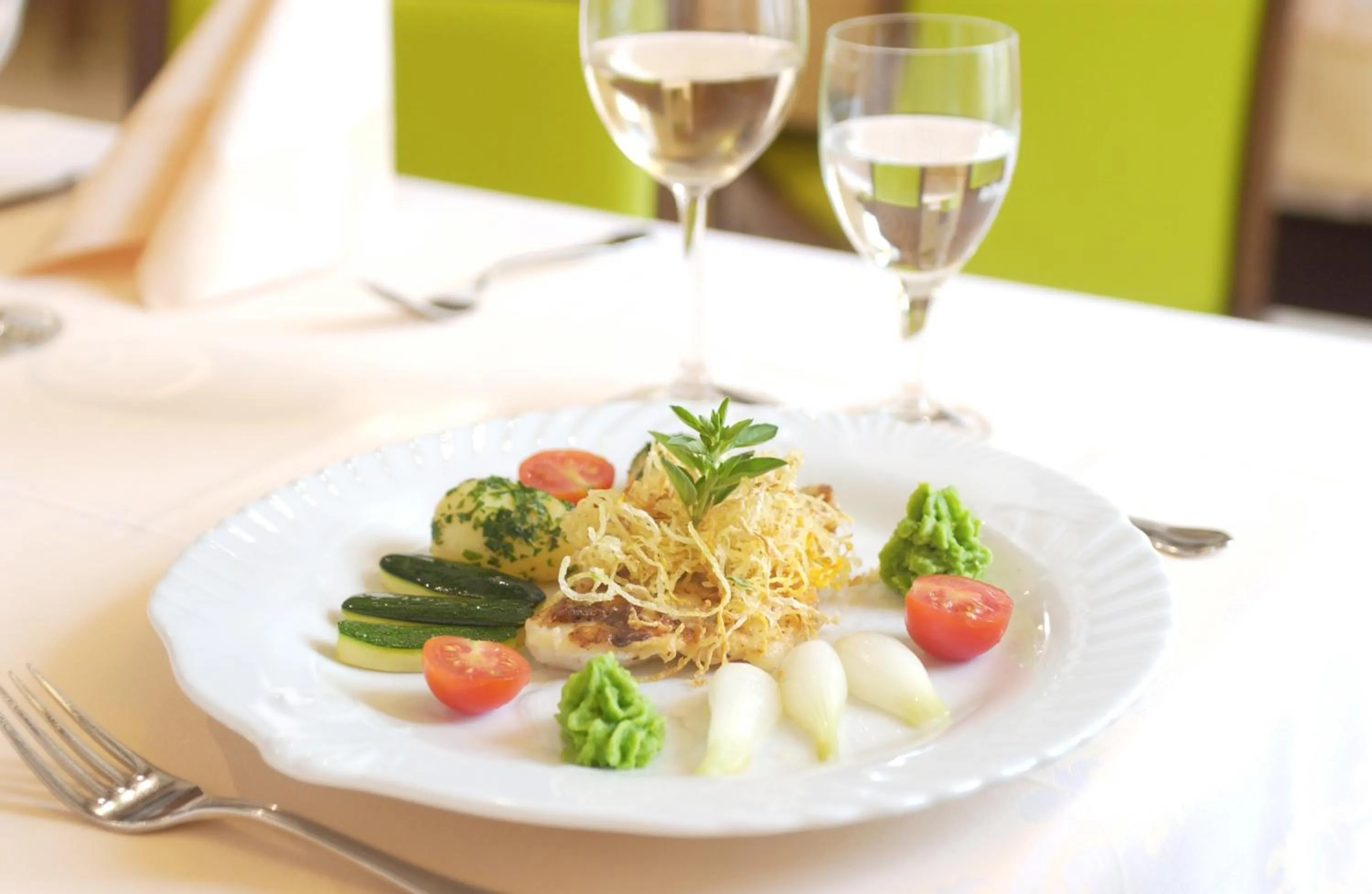 Restaurant/places to eat in Hotel Gasthof Scheer