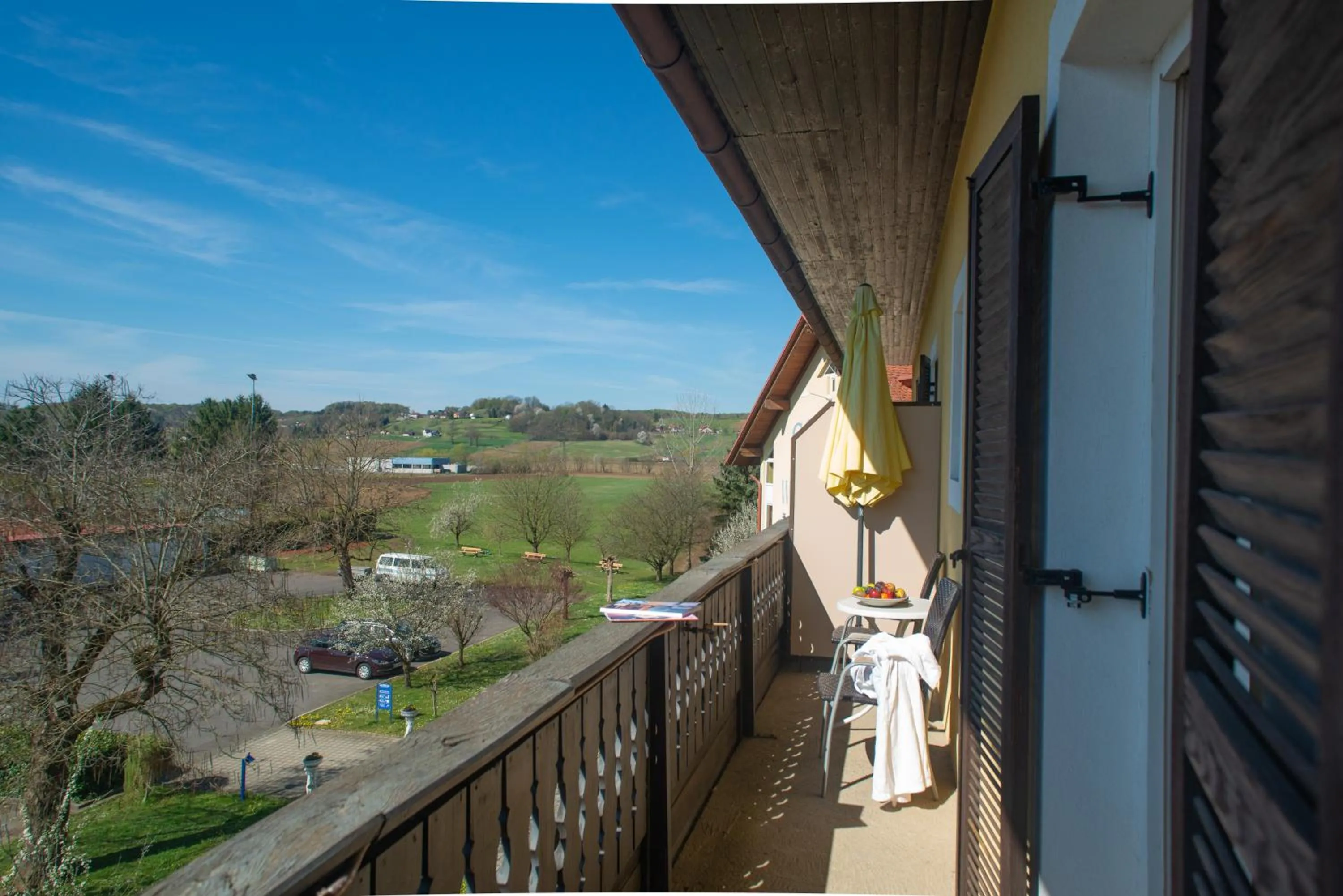 Balcony/Terrace in Hotel Gasthof Scheer