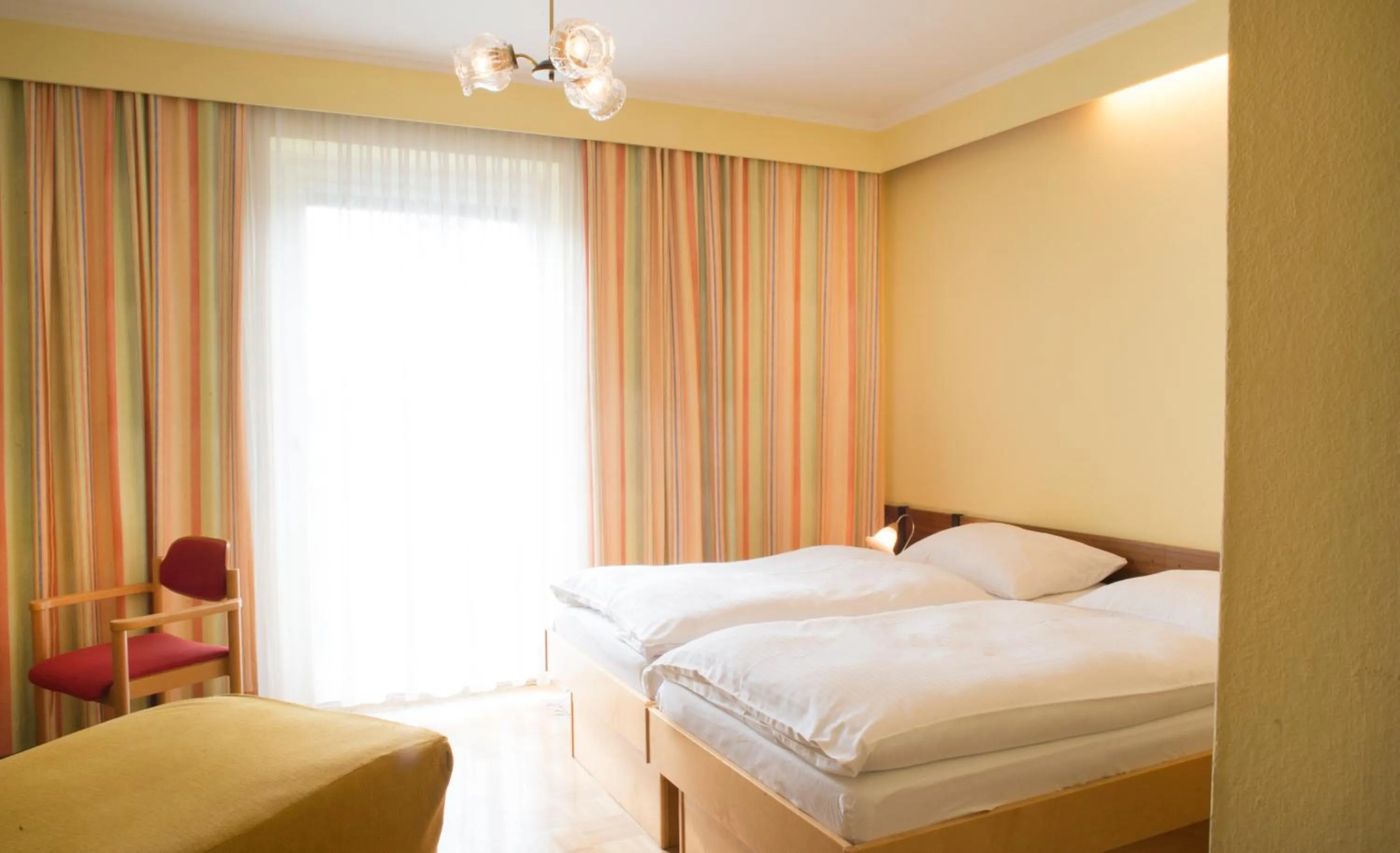 Photo of the whole room, Bed in Hotel Gasthof Scheer