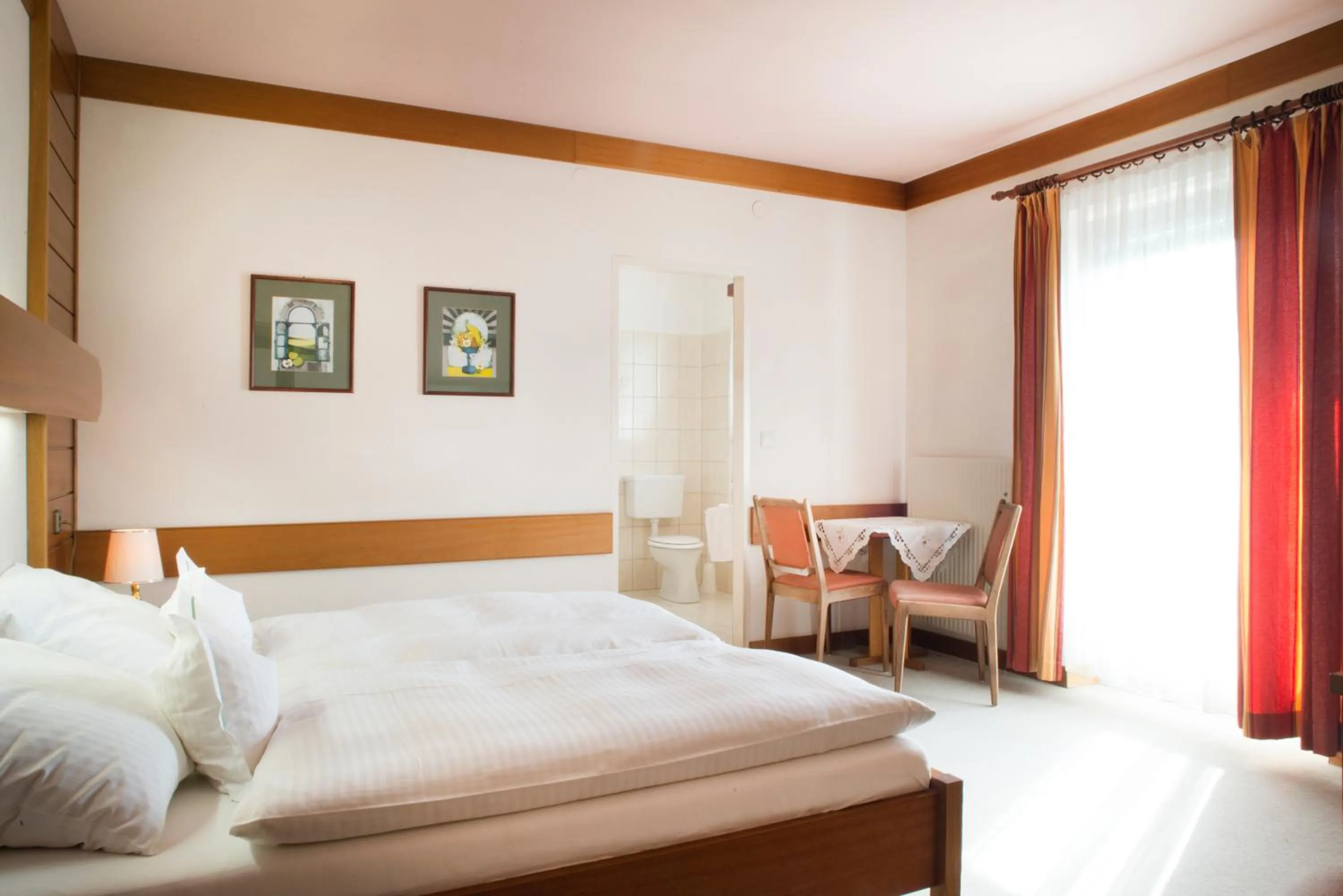 Bed in Hotel Gasthof Scheer
