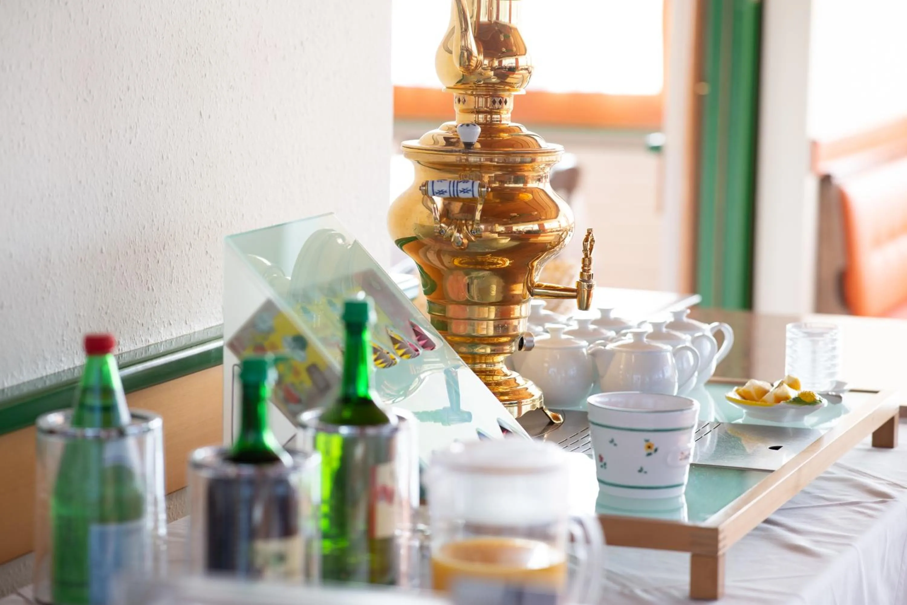 Food and drinks in Hotel Gasthof Scheer