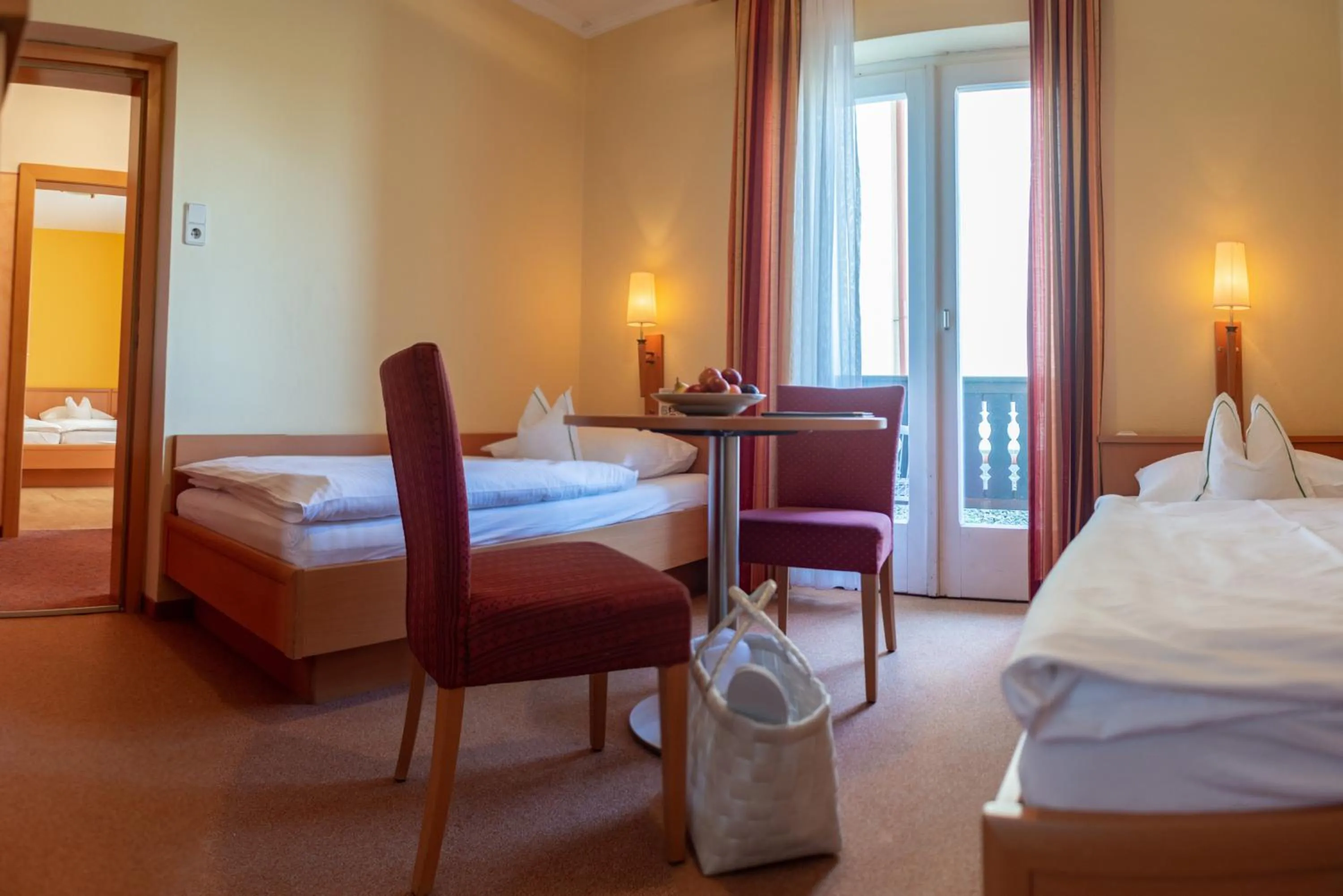 Photo of the whole room, Bed in Hotel Gasthof Scheer