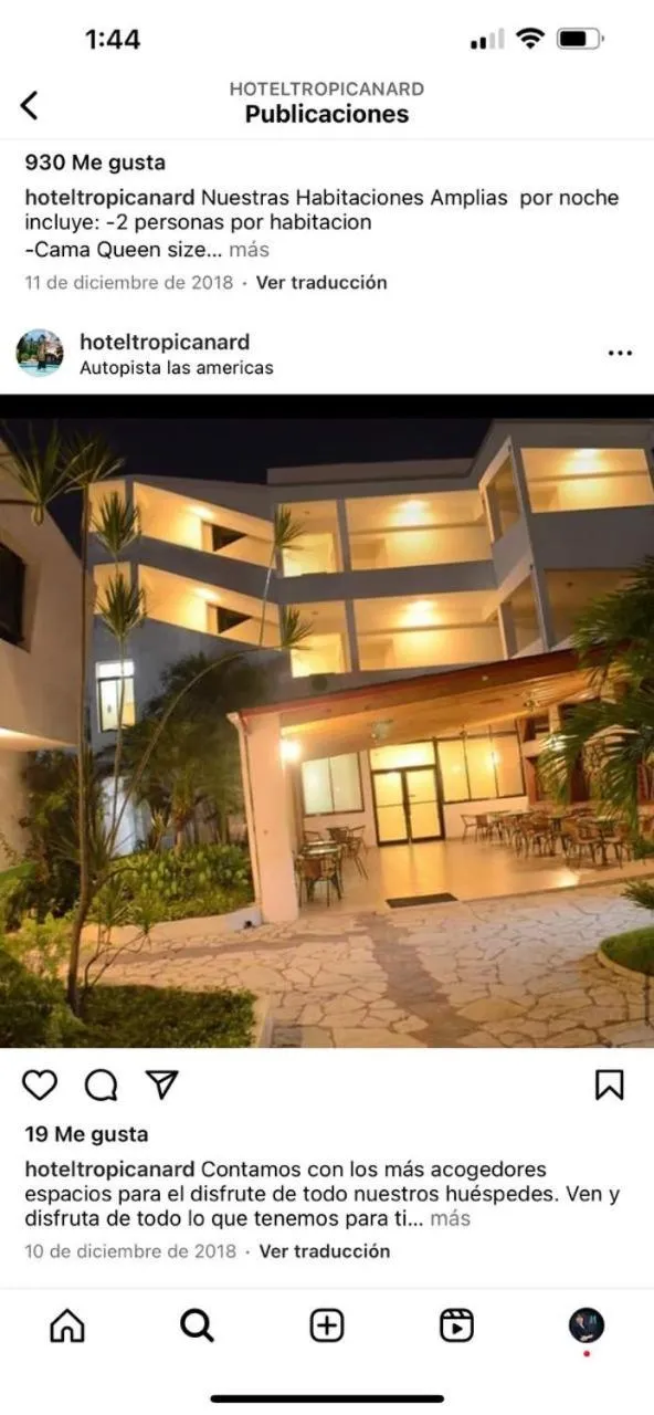 Hotel Tropicana Santo Domingo