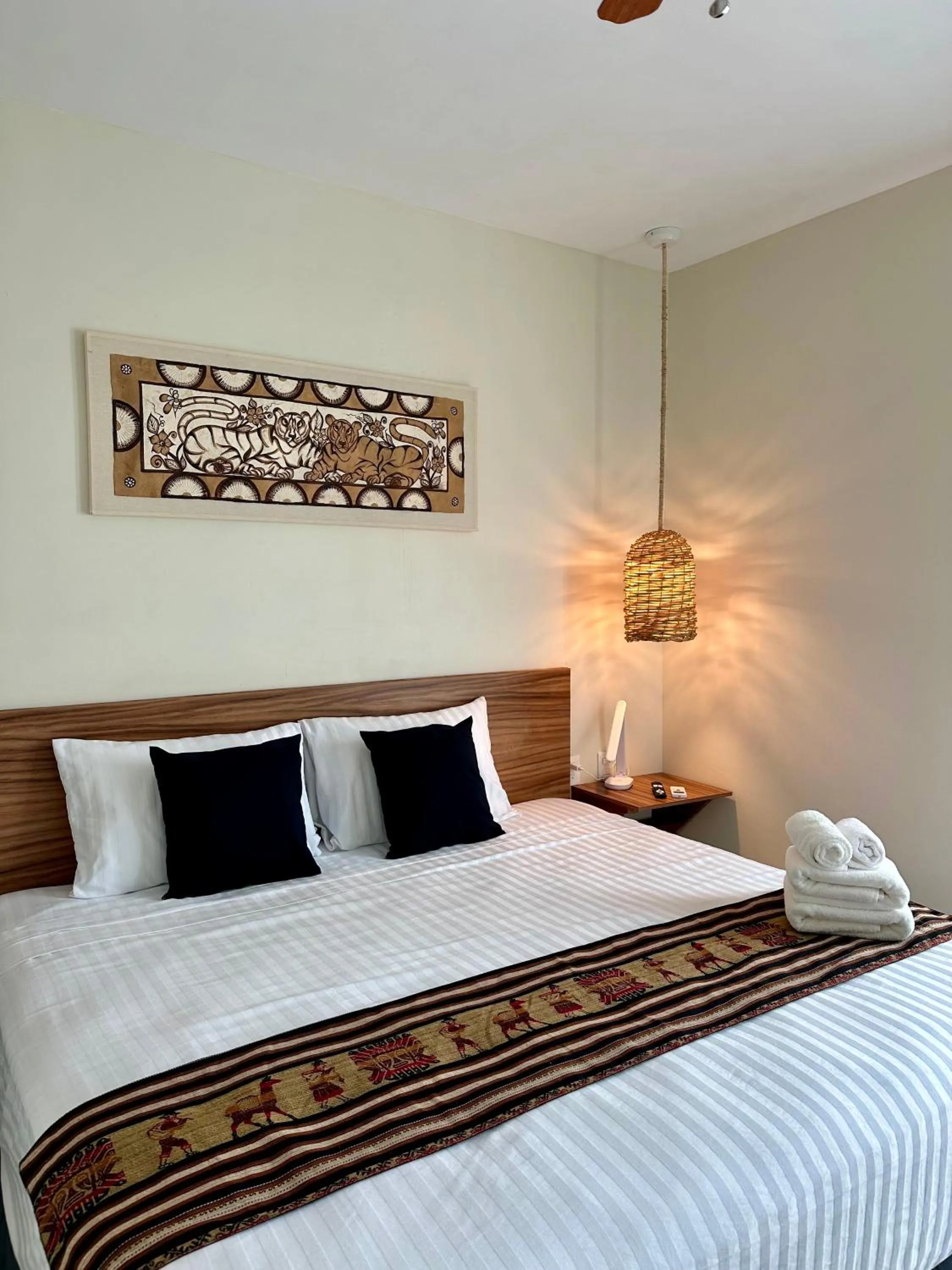 Photo of the whole room, Bed in Oneiro Suites with Sea View