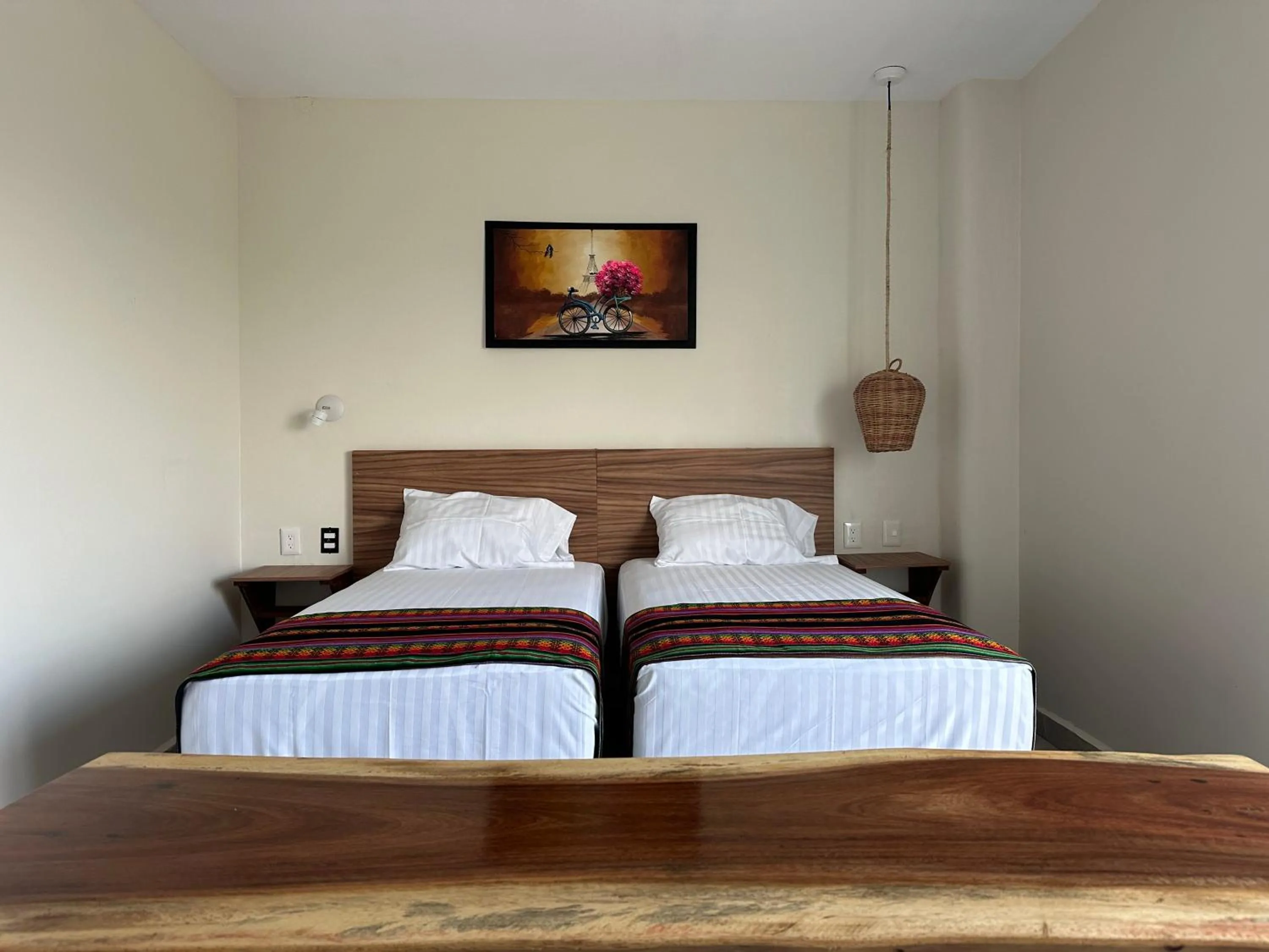 Bed in Oneiro Suites with Sea View