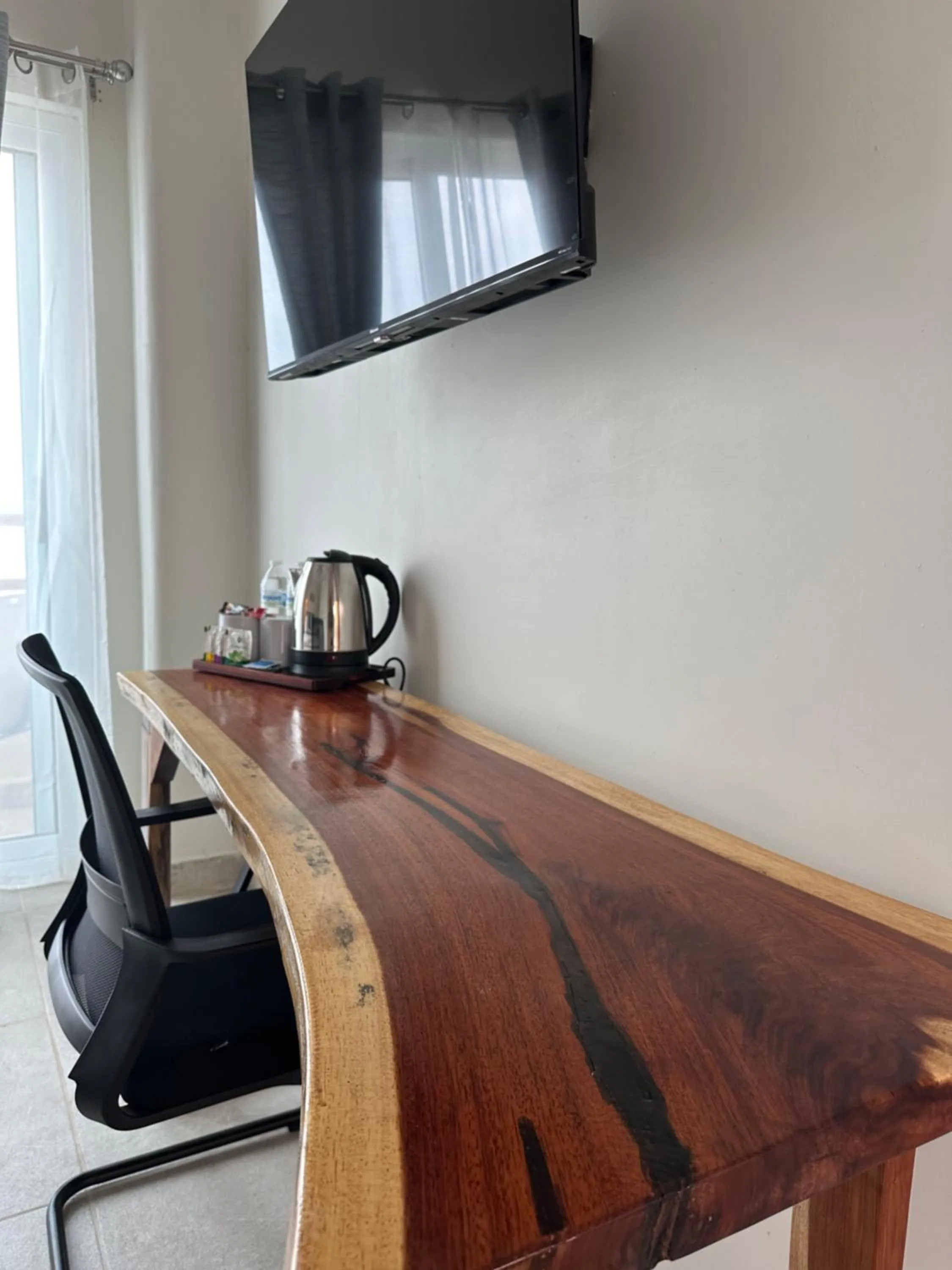Seating area in Oneiro Suites with Sea View