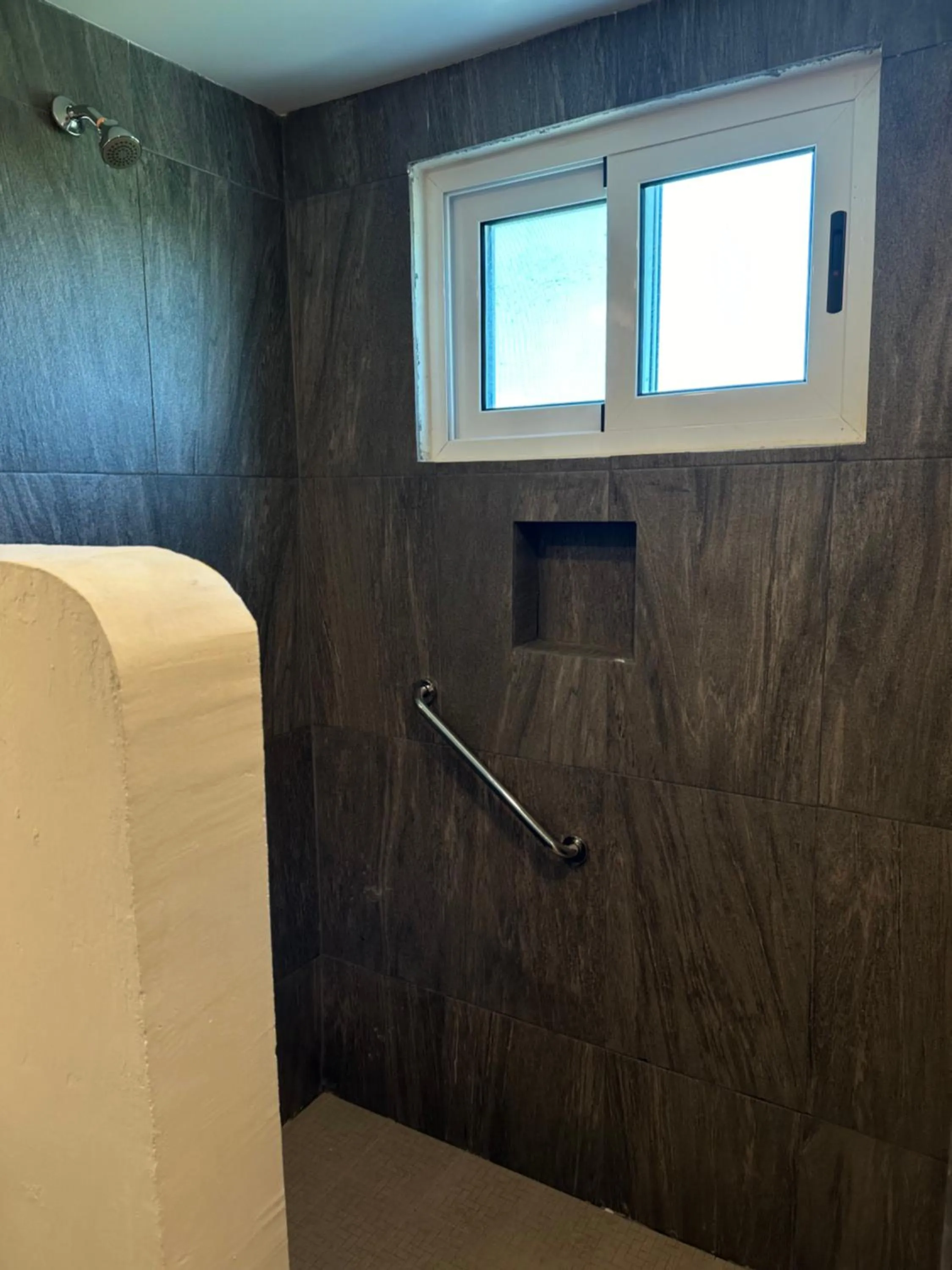 Bathroom in Oneiro Suites with Sea View